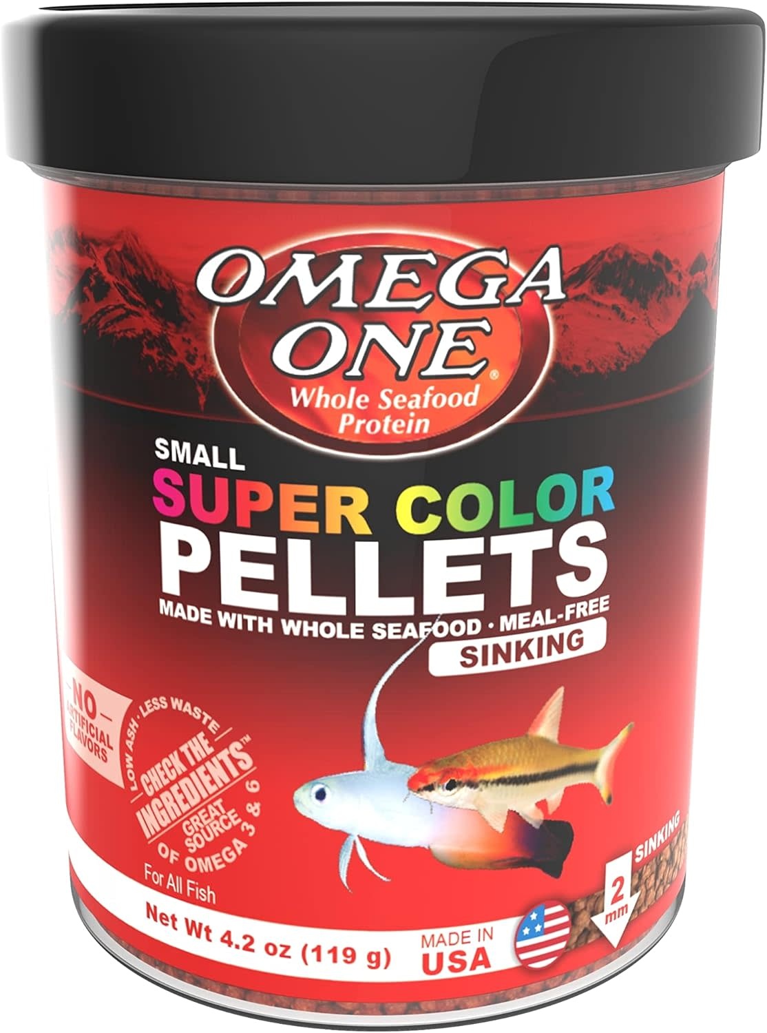 CICHLID PELLETS COLOR 4.2 OZ