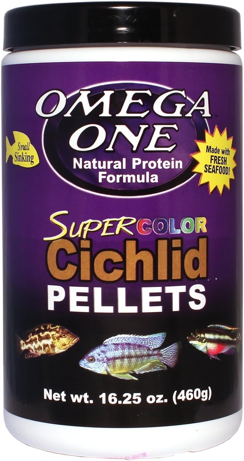 CICHLID PELLETS COLOR SM 16.25 OZ