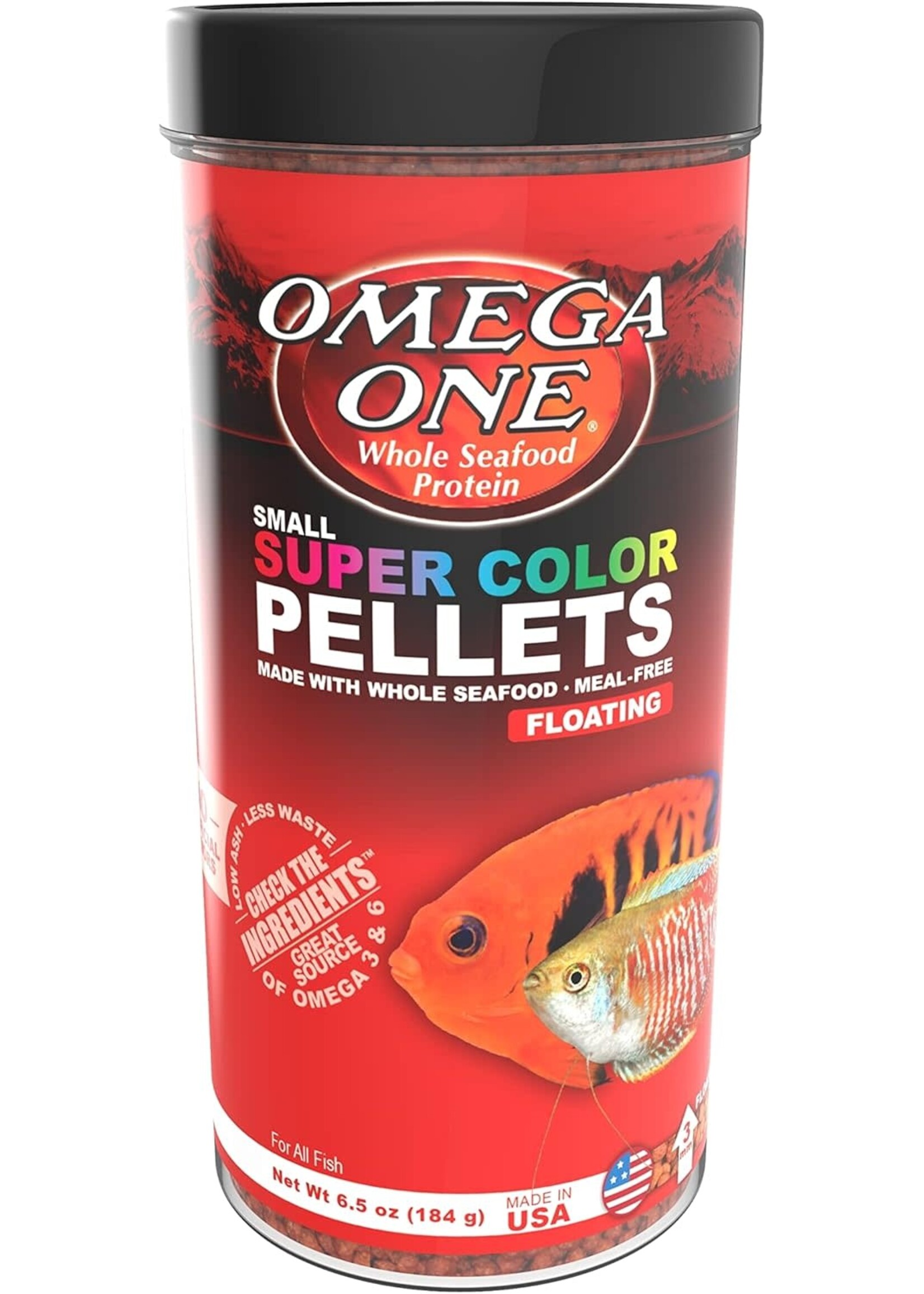 Omega One Aquatics COLOR PELLET 6.5 OZ
