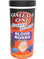 Omega One Aquatics FD BLOOD WORMS .96 OZ