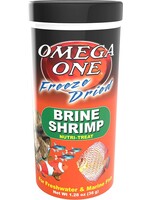 Omega One Aquatics FD BRINE SHRIMP 1.28 OZ