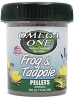 Omega One Aquatics FROG & TADPOLE PELLET 1.2OZ