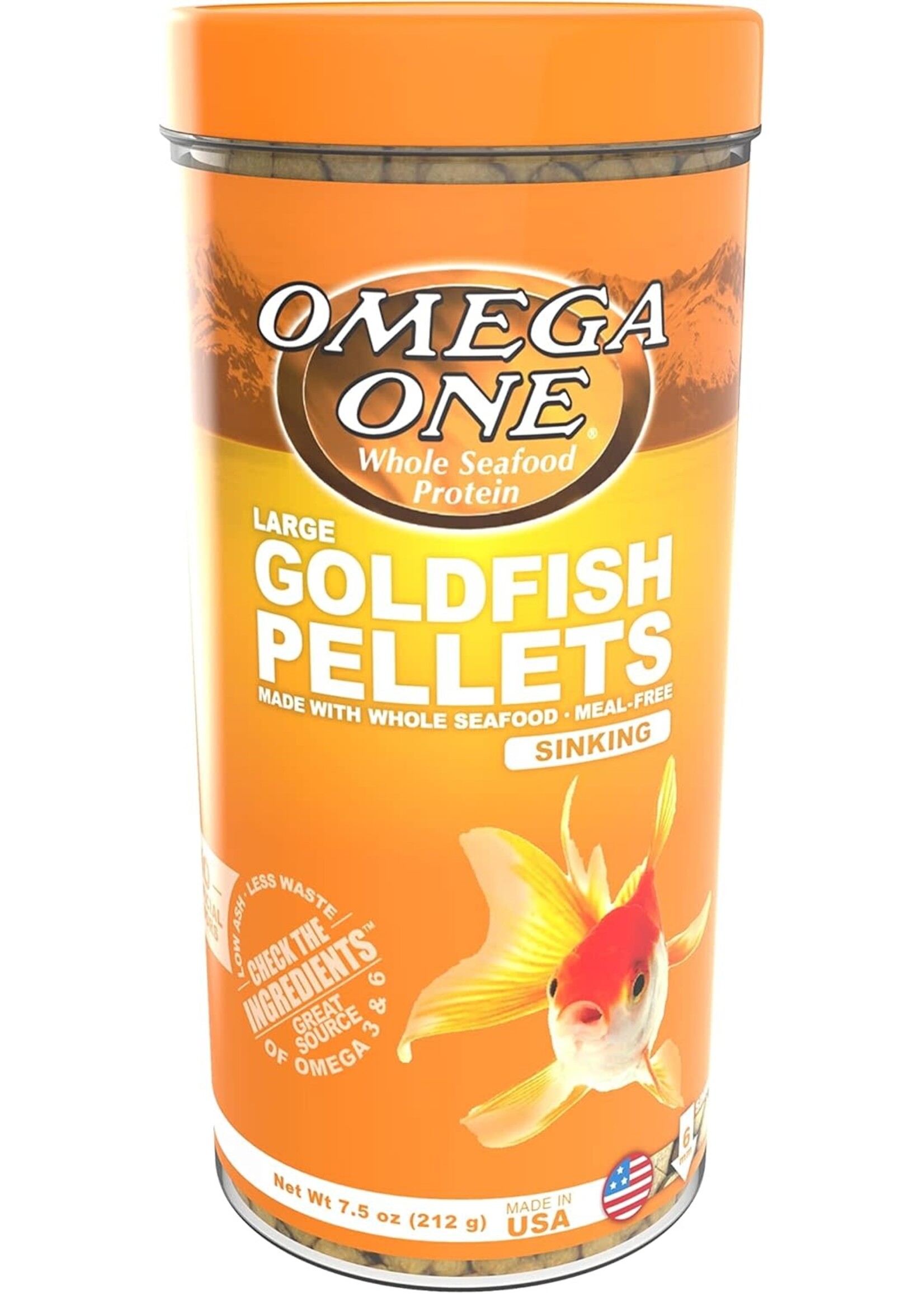Omega Sea LTD GOLDFISH PELLET L 7.5 OZ