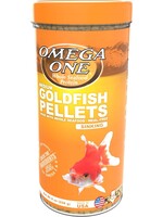 Omega One Aquatics GOLDFISH PELLET M 8 OZ