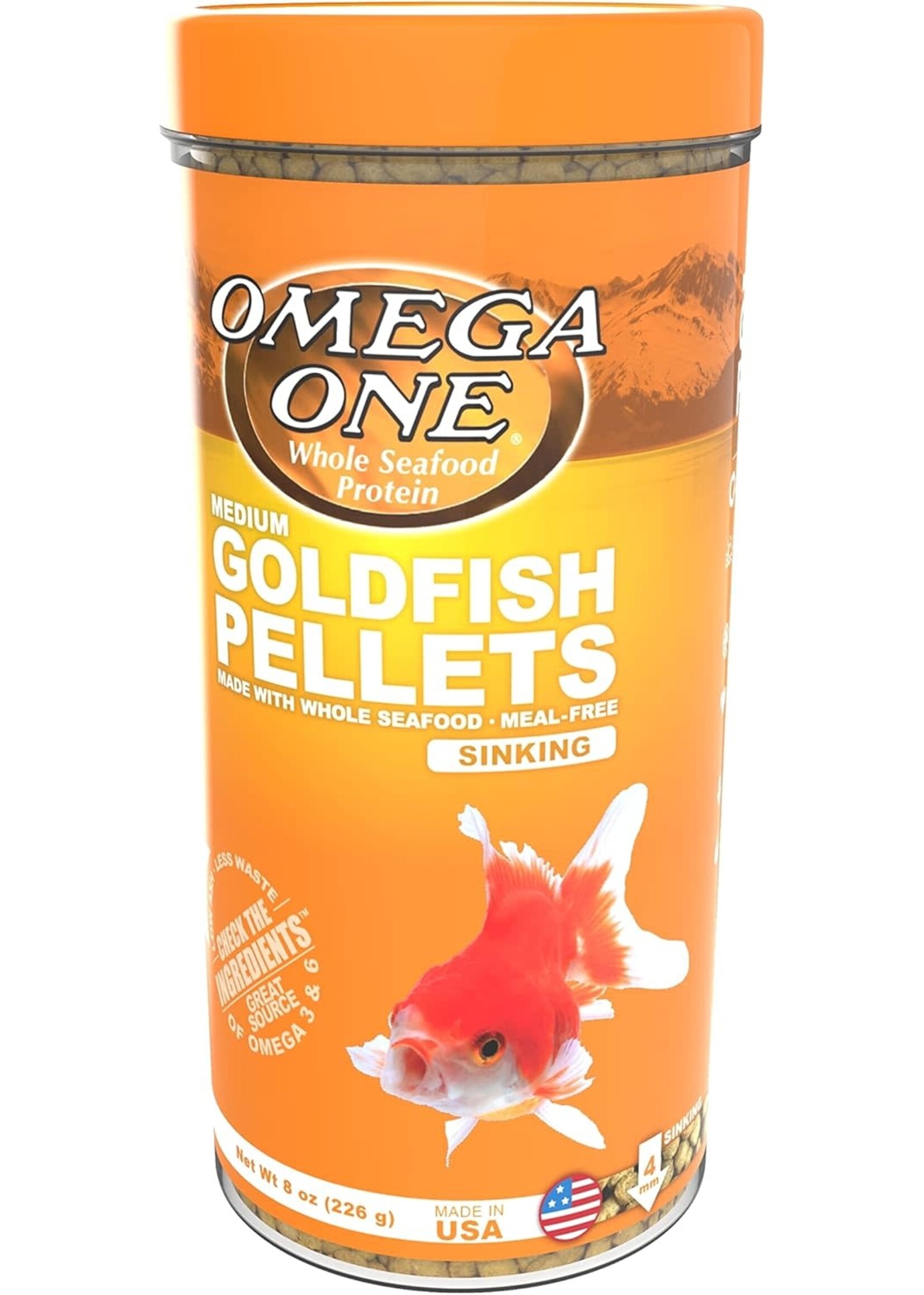 Omega Sea LTD GOLDFISH PELLET M 8 OZ