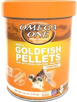 Omega One Aquatics GOLDFISH PELLET S 4.2 OZ