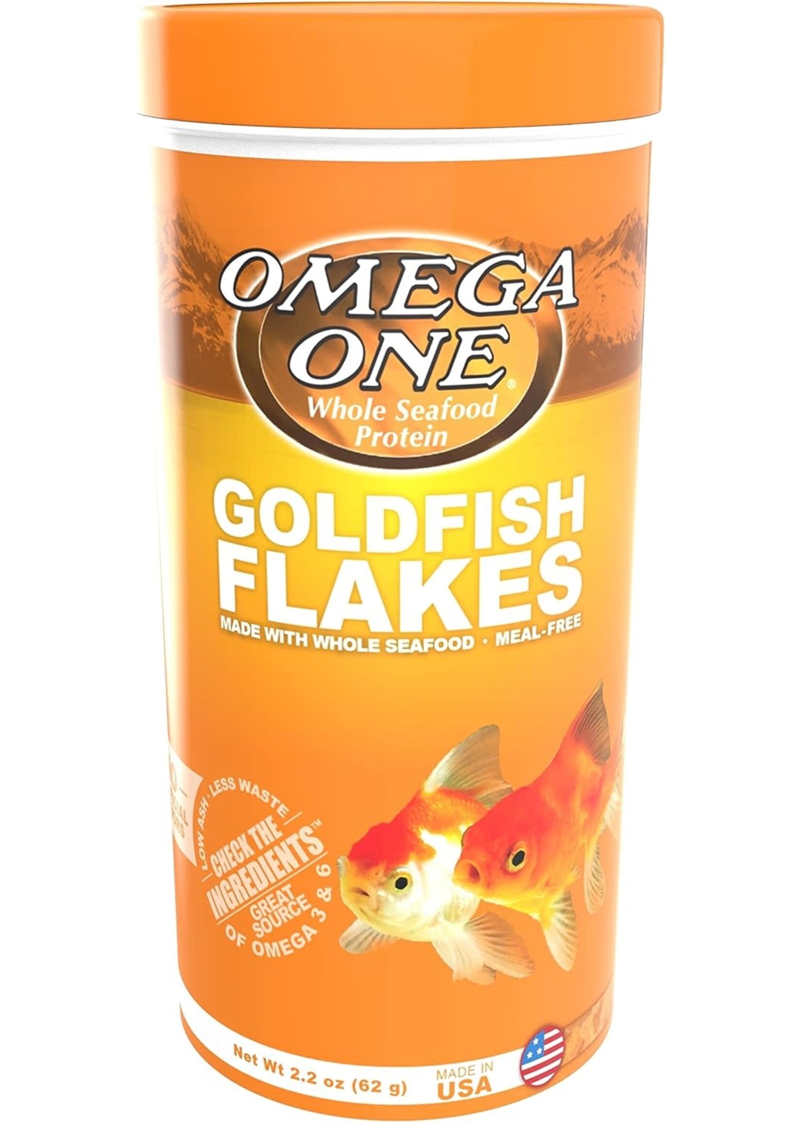 Omega One Aquatics GOLDFISH FLAKE 2.2OZ