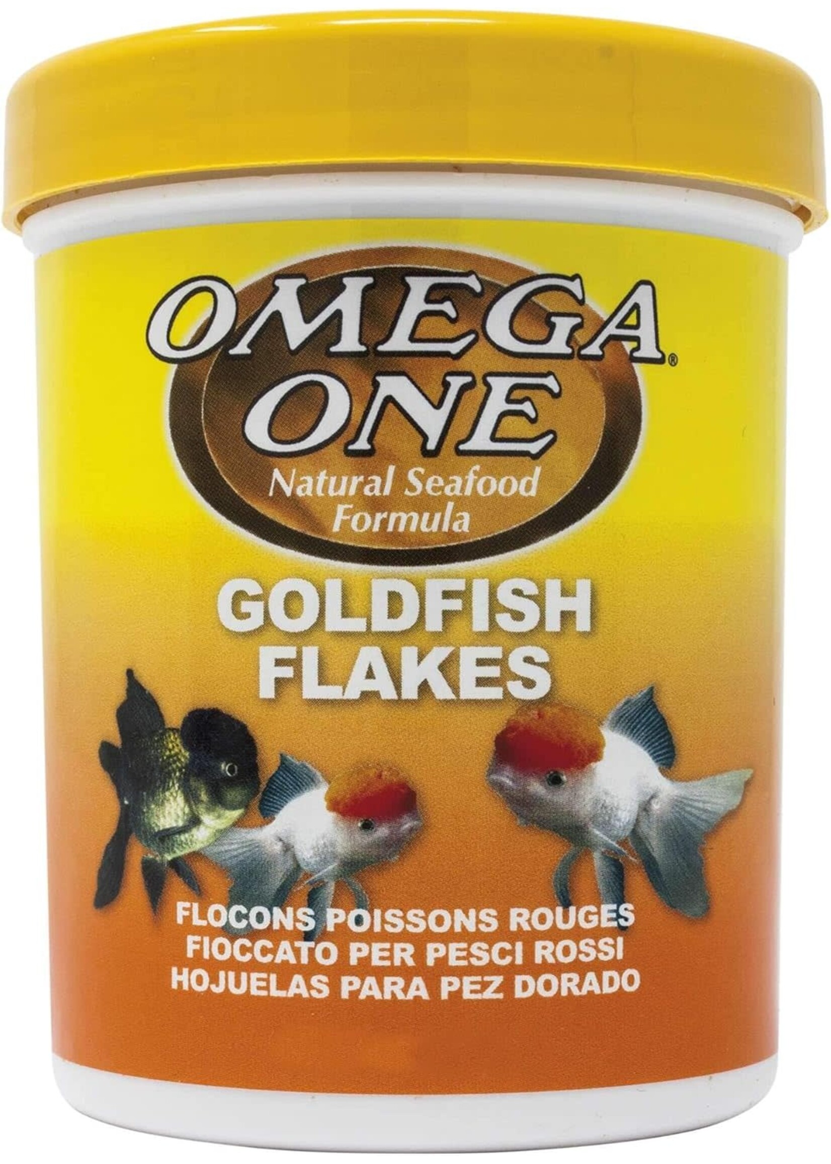 Omega One Aquatics GOLDFISH FLAKES 1 OZ