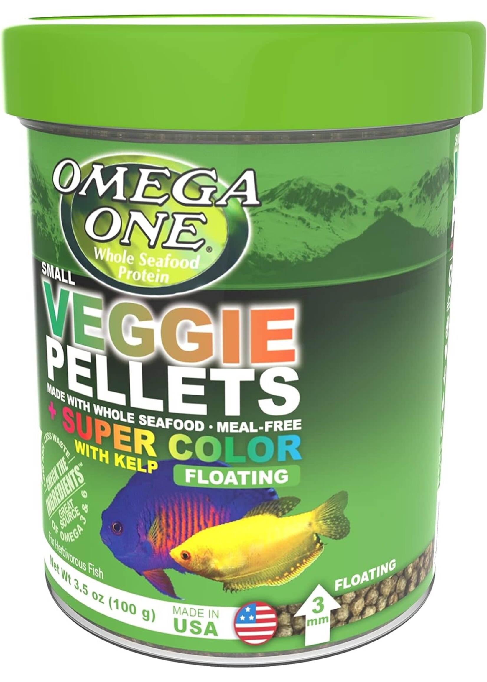 Omega Sea LTD VEGGIE PELLETS 3.5 OZ