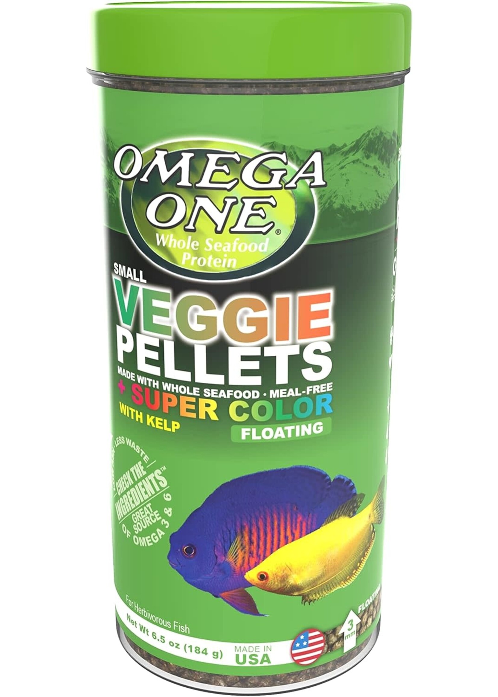 Omega Sea LTD VEGGIE PELLETS 6.5 OZ