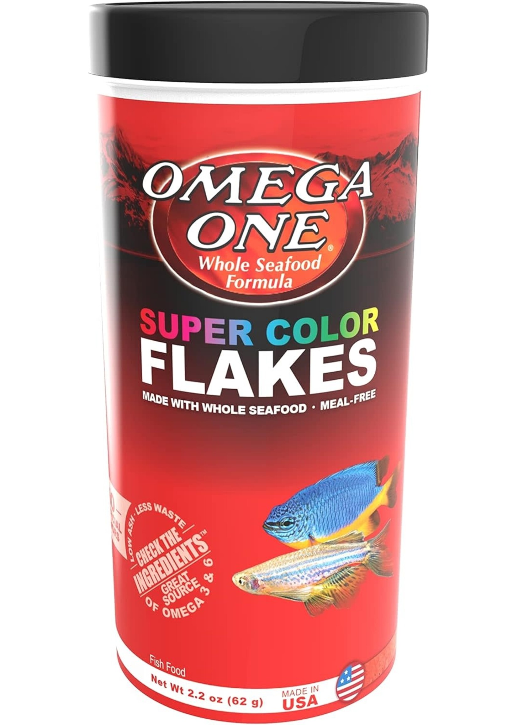 Omega One Aquatics SUPER COLOR FLAKES 2.2 OZ