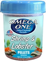 Omega One Aquatics SHRIMP & LOBSTER PELLET 1.2OZ