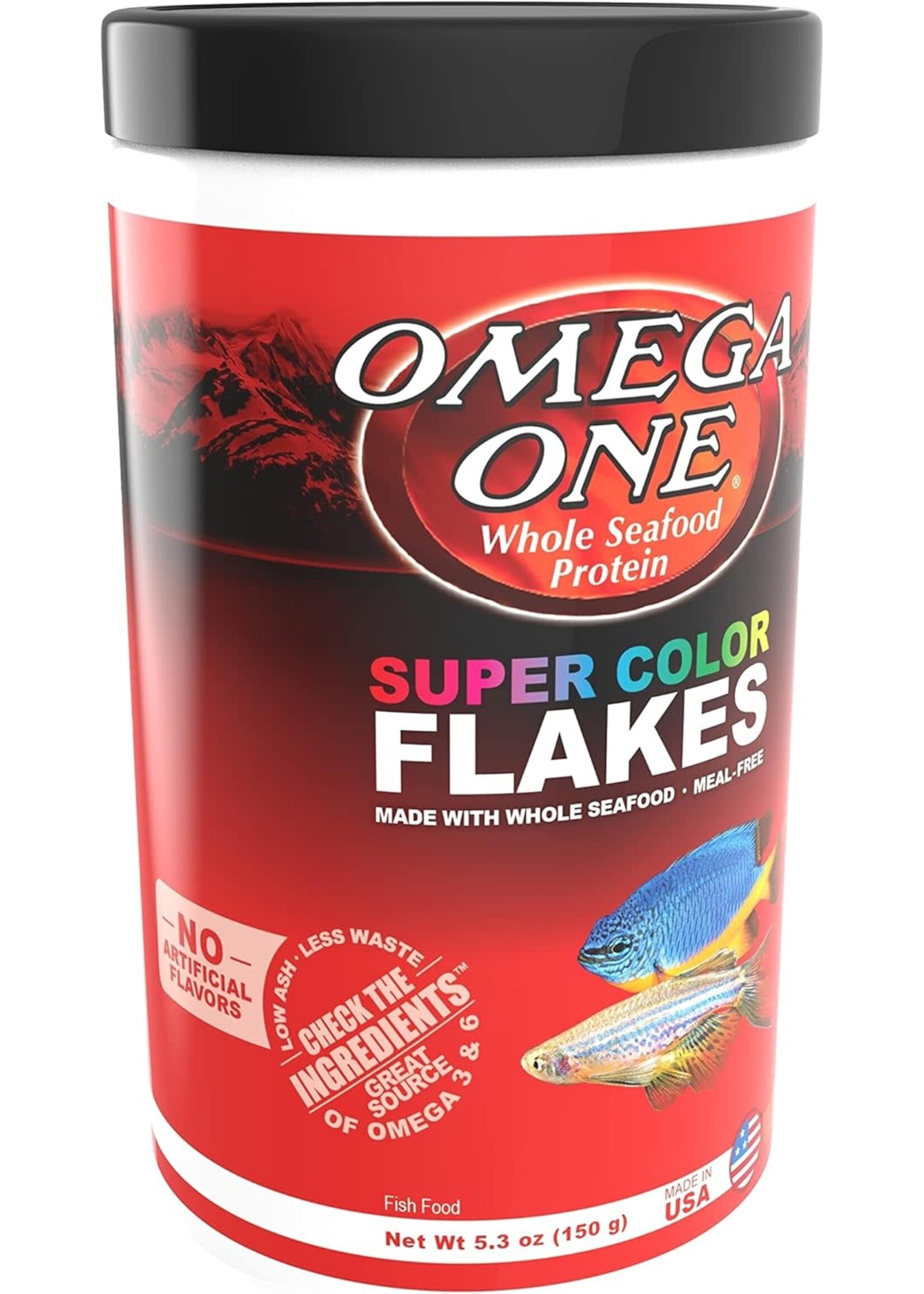 Omega One Aquatics SUPER COLOR FLAKES 5.3 OZ