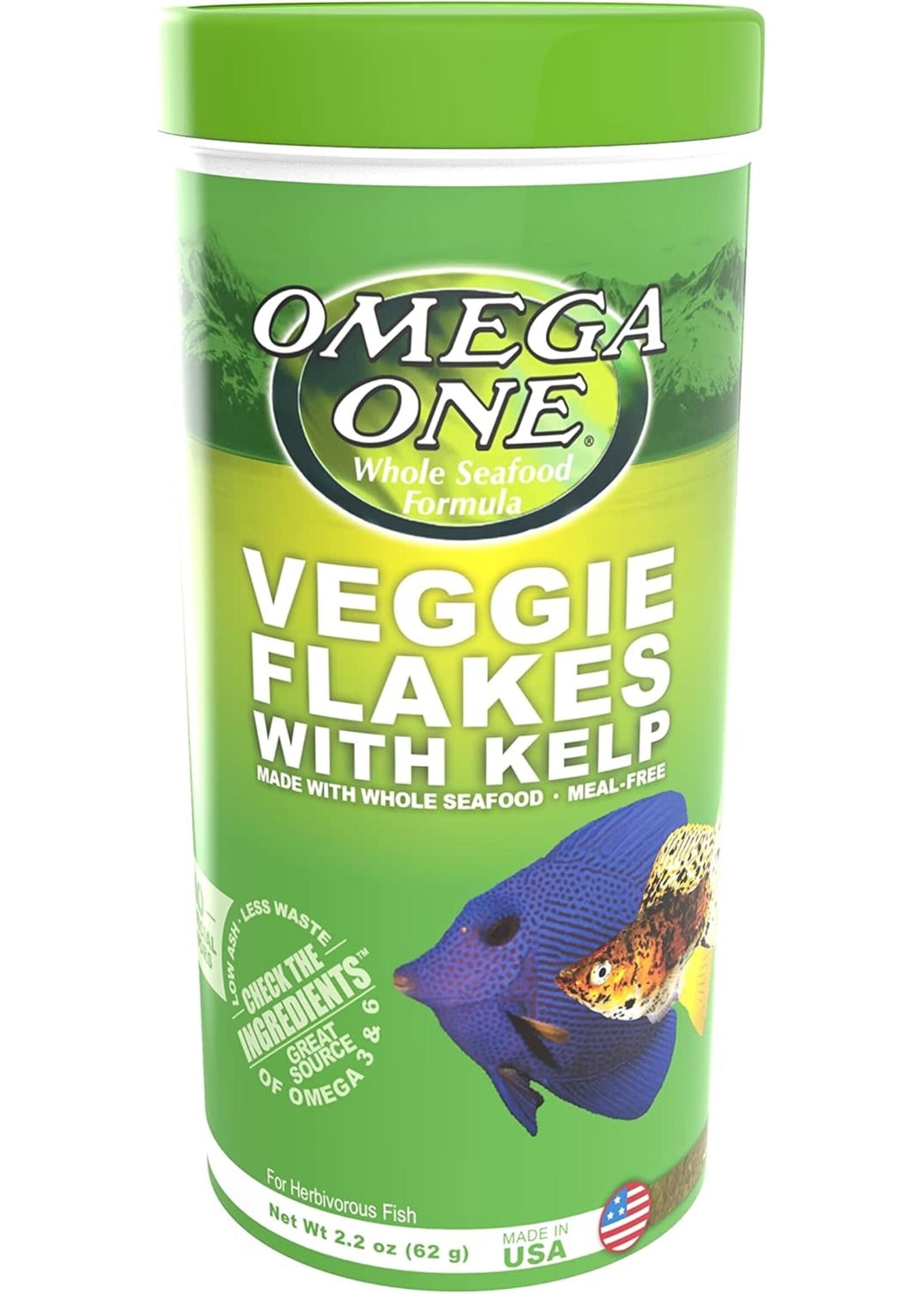 Omega One® Veggie Flakes With Kelp Omega One® Veggie Flakes With Kelp