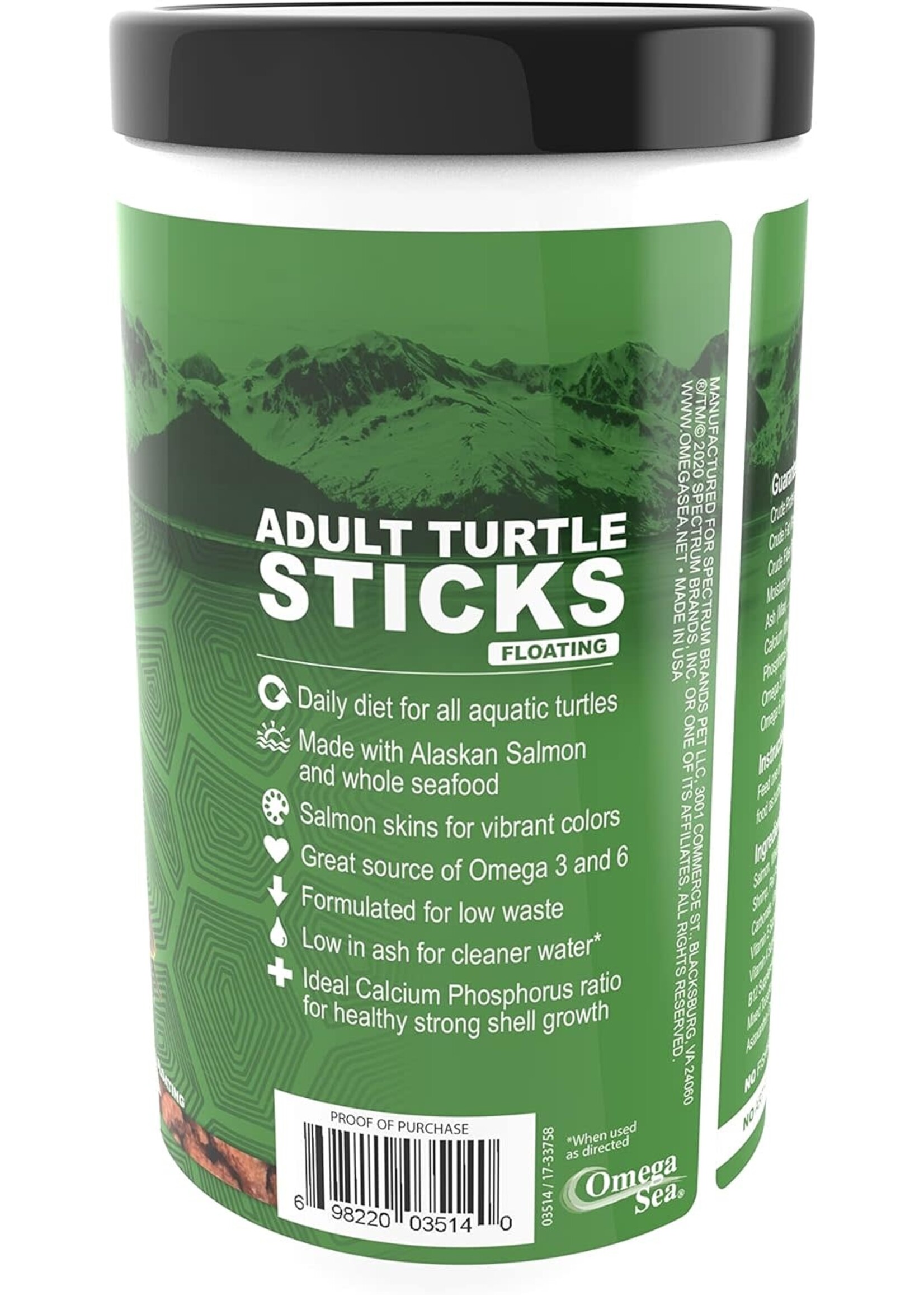 Omega Sea LTD TURTLE STICK ADULT 12.5 OZ