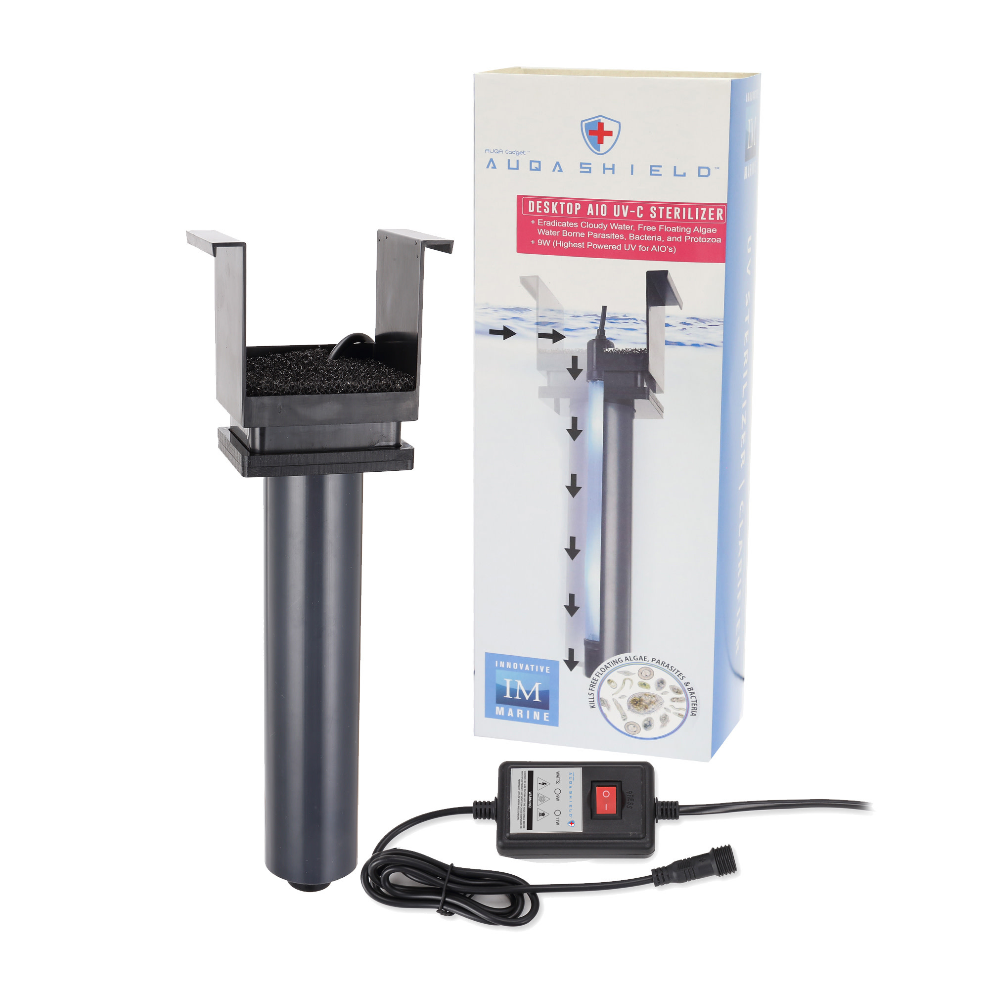 AQUASHIELD UV CLARIFIER 9 W DESKTOP