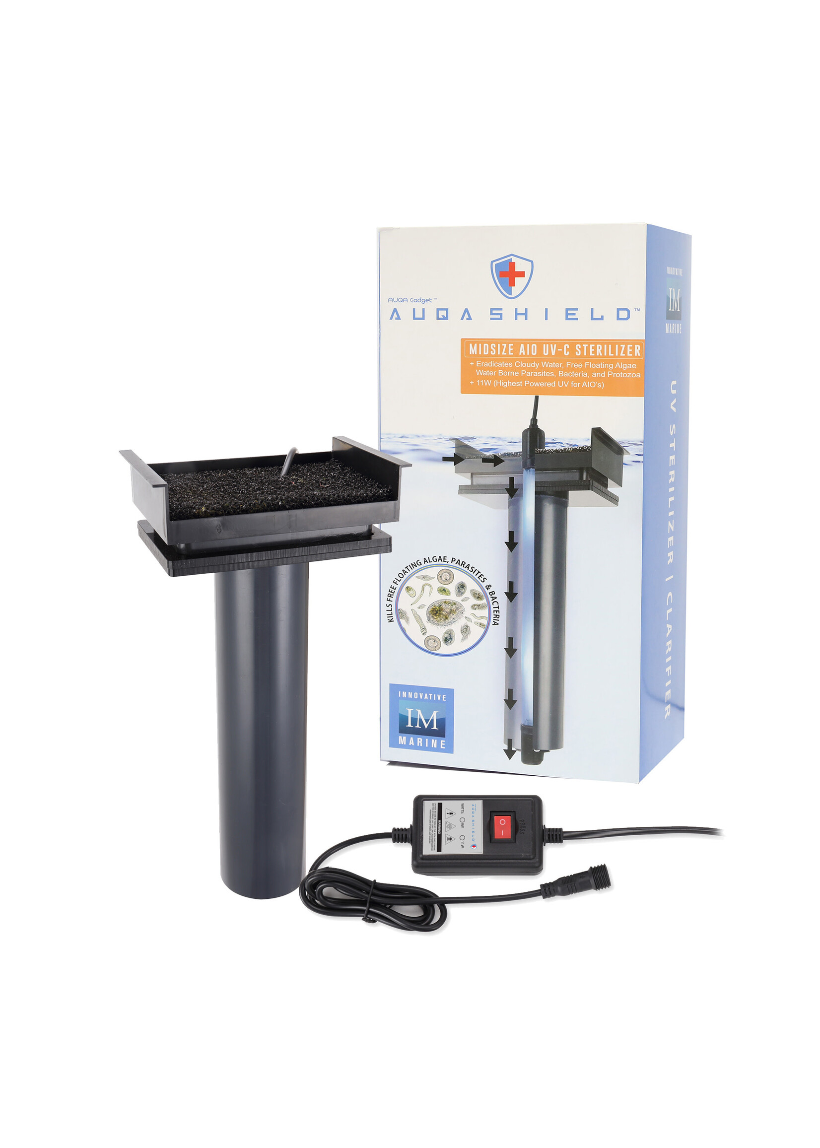 Innovative Marine AQUASHIELD UV CLARIFIER 11 W MIDSIZE