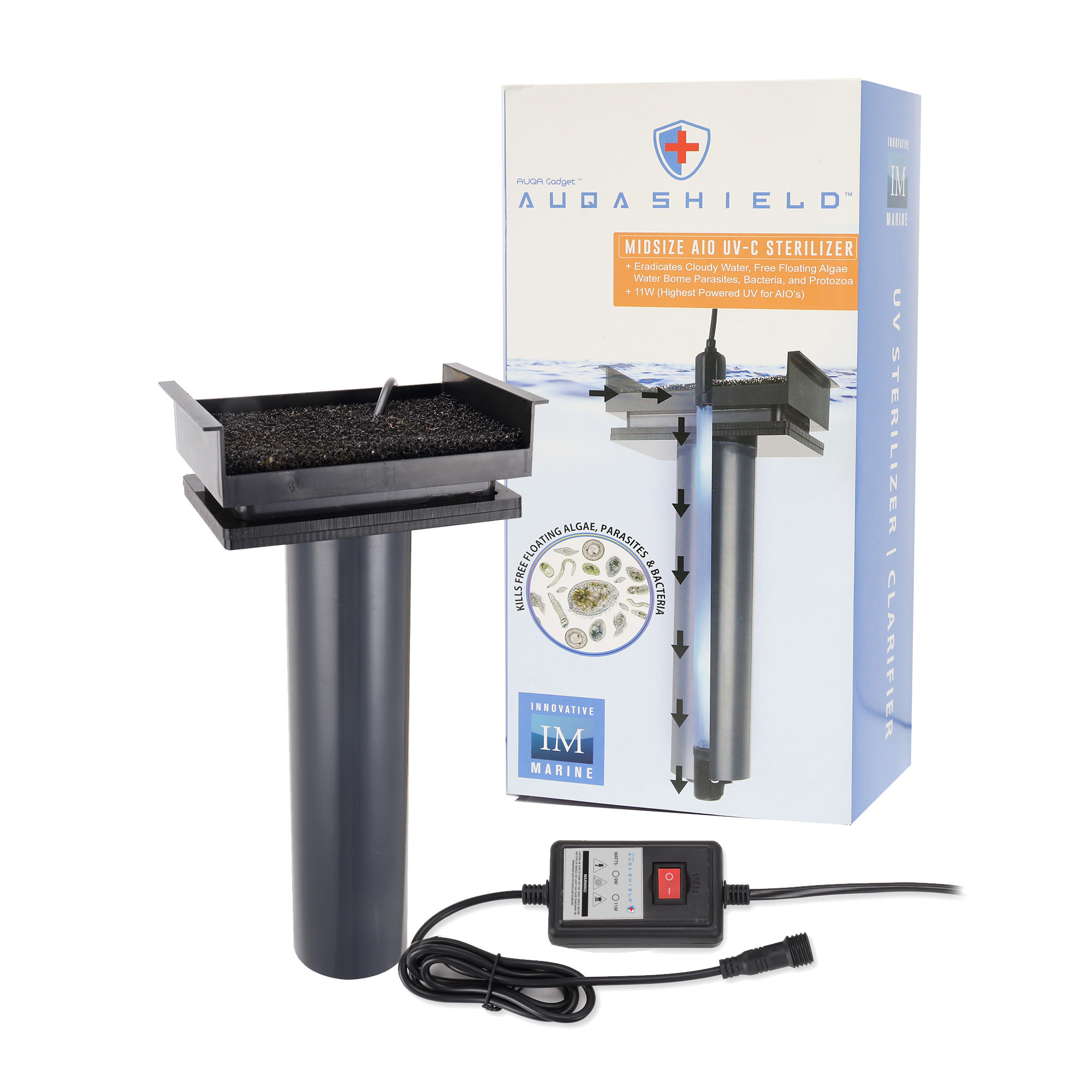 AQUASHIELD UV CLARIFIER 11 W MIDSIZE