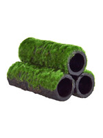 Underwater Treasures CERAMIC MOSSY PIPES 5"