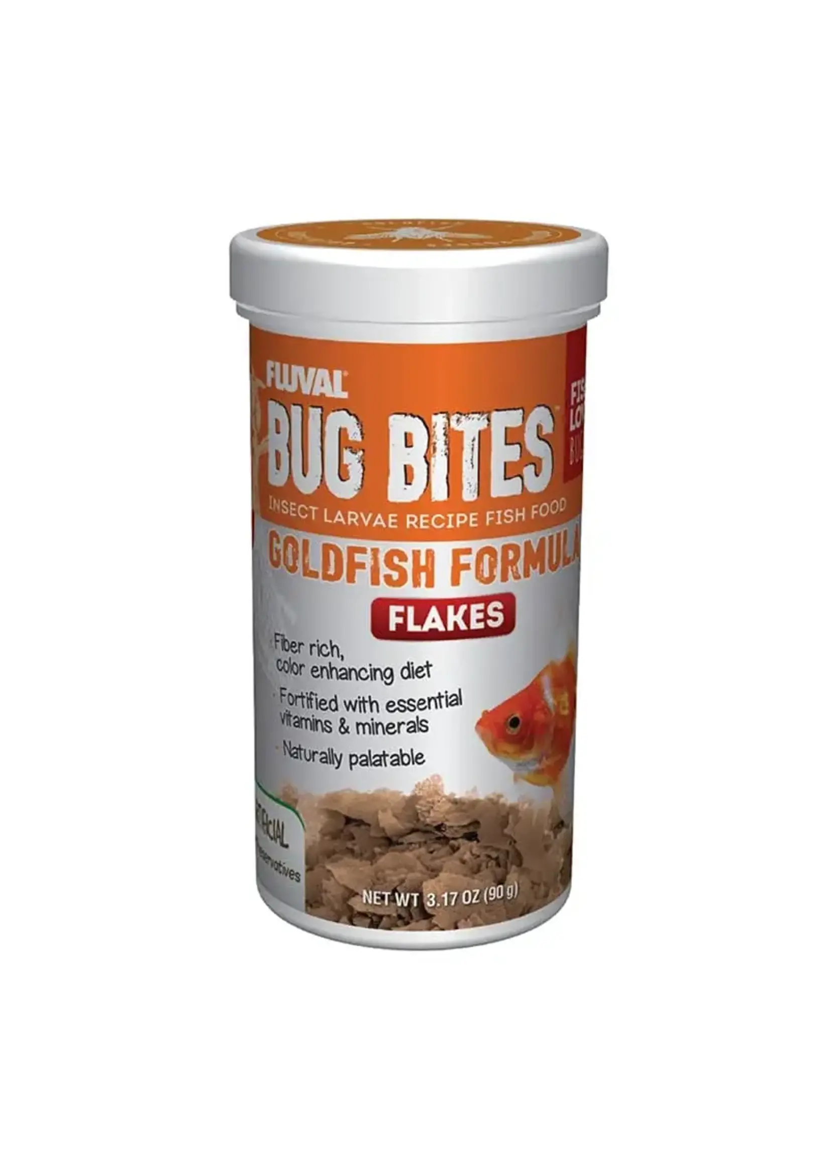 Fluval BUG BITES GOLDFISH FLAKES 3.17 OZ