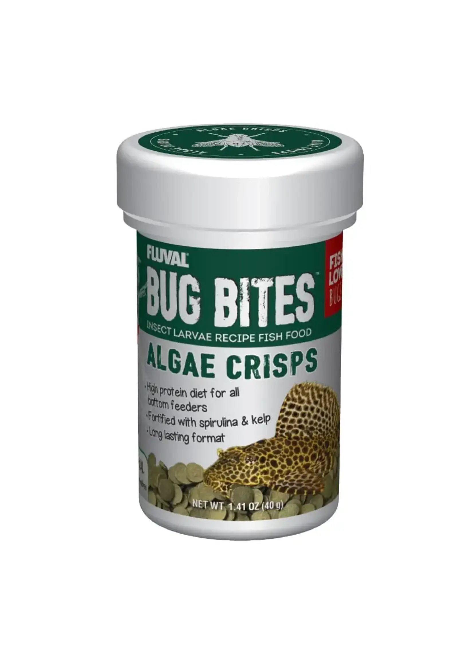 Fluval BUG BITES ALGAE CRISPS 1.41 OZ