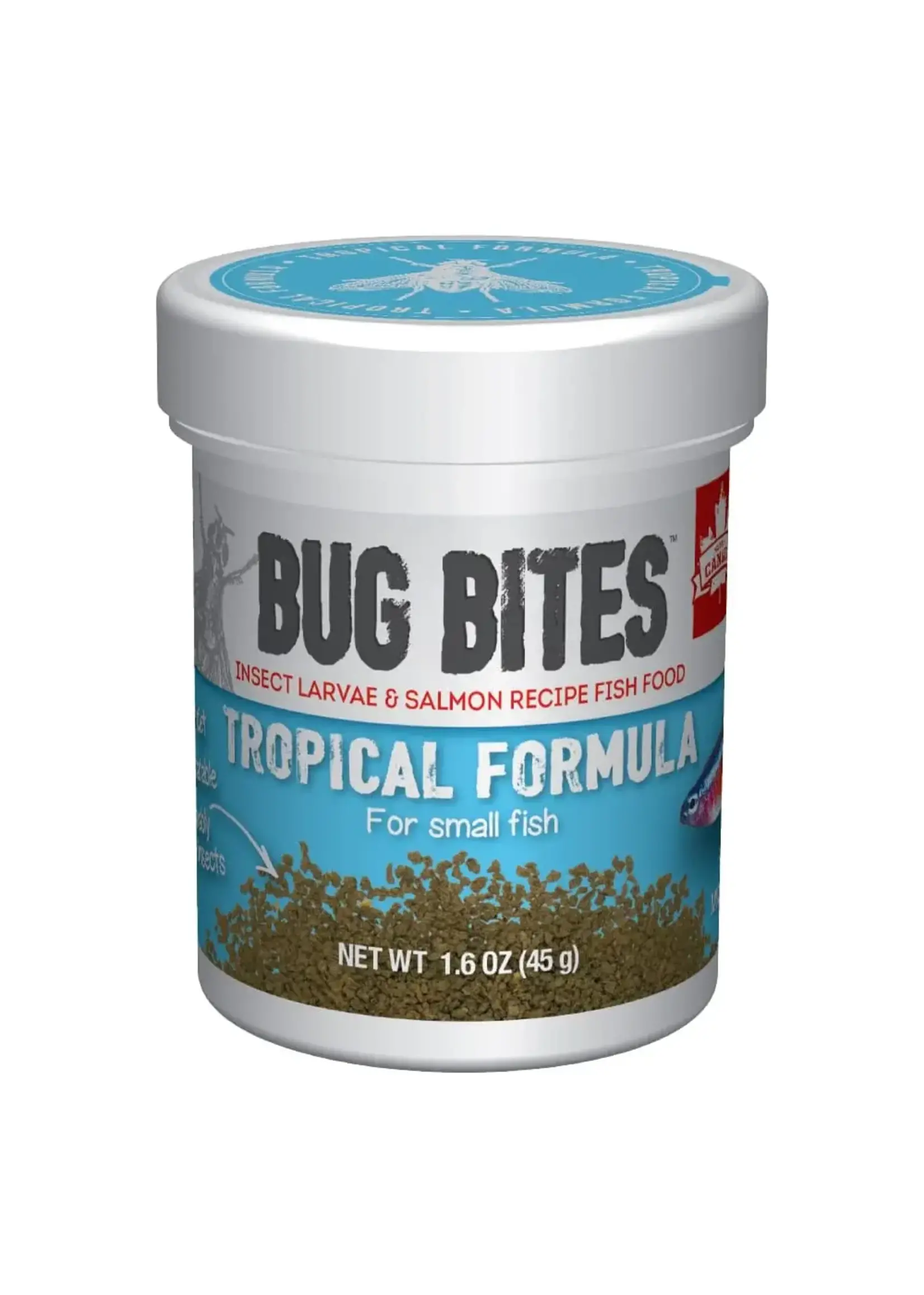 Fluval BUG BITES TROPICAL FISH GRANULES SM 1.6 OZ