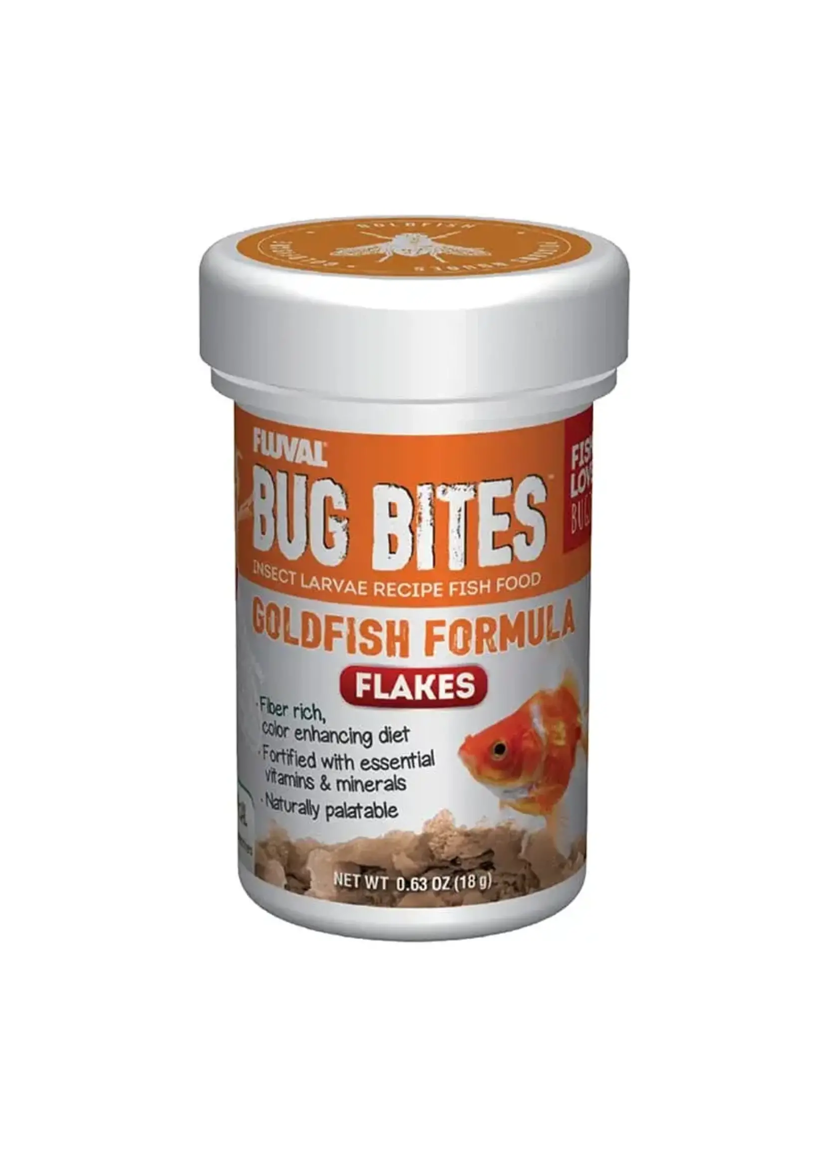 Fluval BUG BITES GOLDFISH FLAKES 0.63 OZ