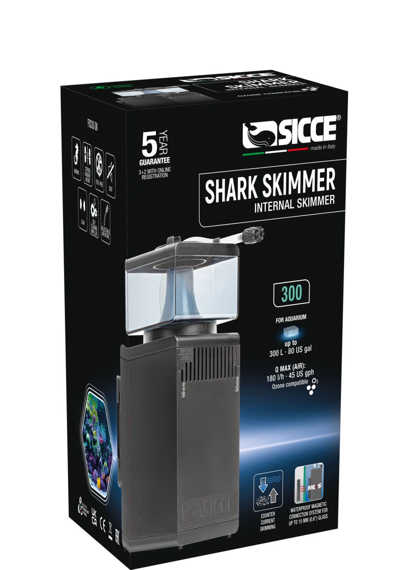 Sicce SHARK SKIMMER INTERNAL SKIMMER 300