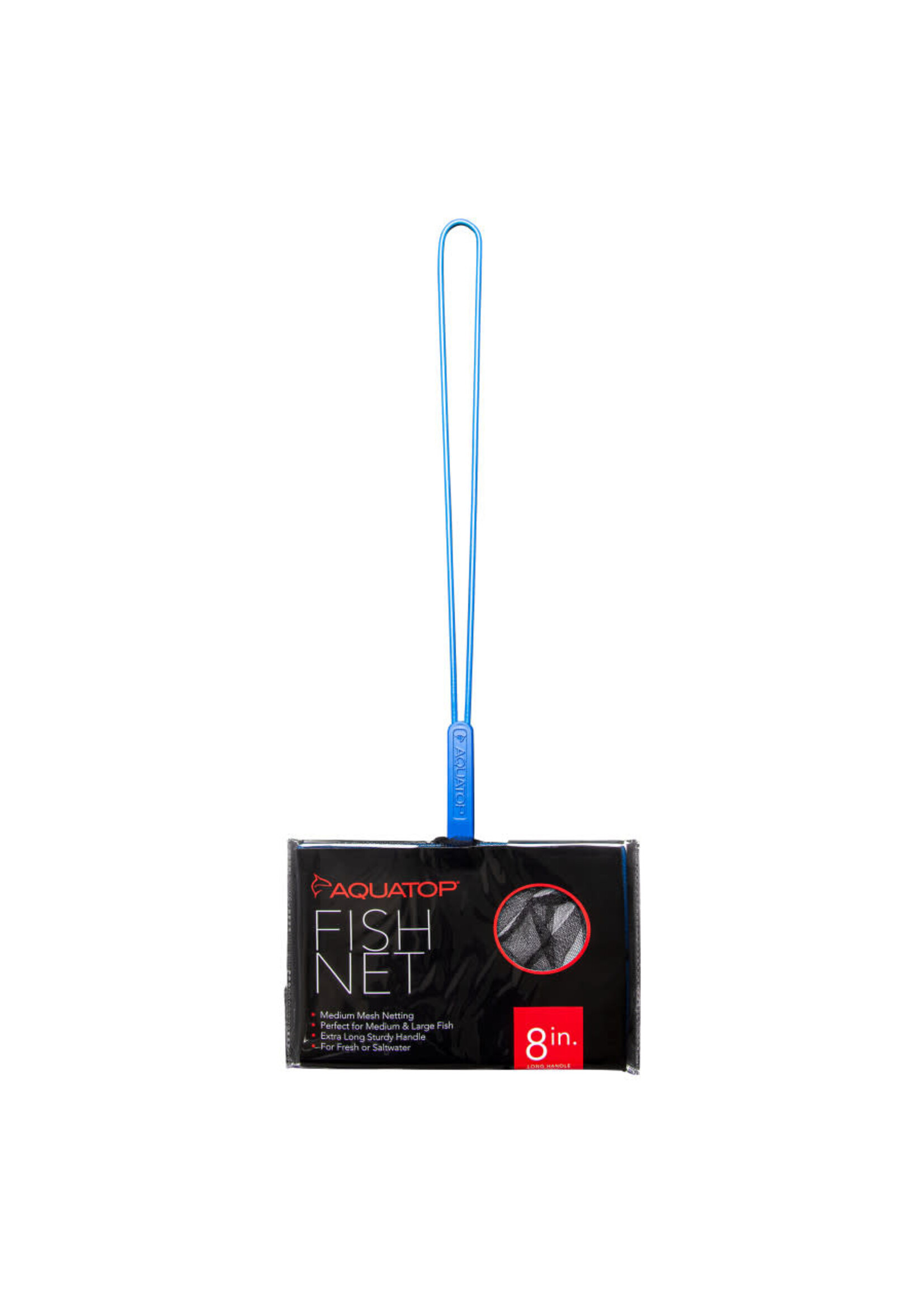 Aquatop FISH NET M MESH LONG HANDLE 8"