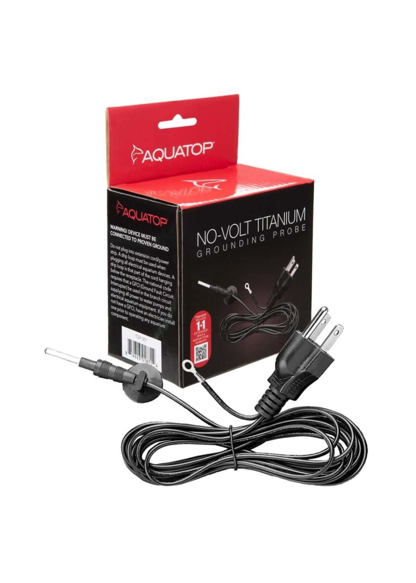 Aquatop NO VOLT TITANIUM AQUARIUM GROUNDING PROBE