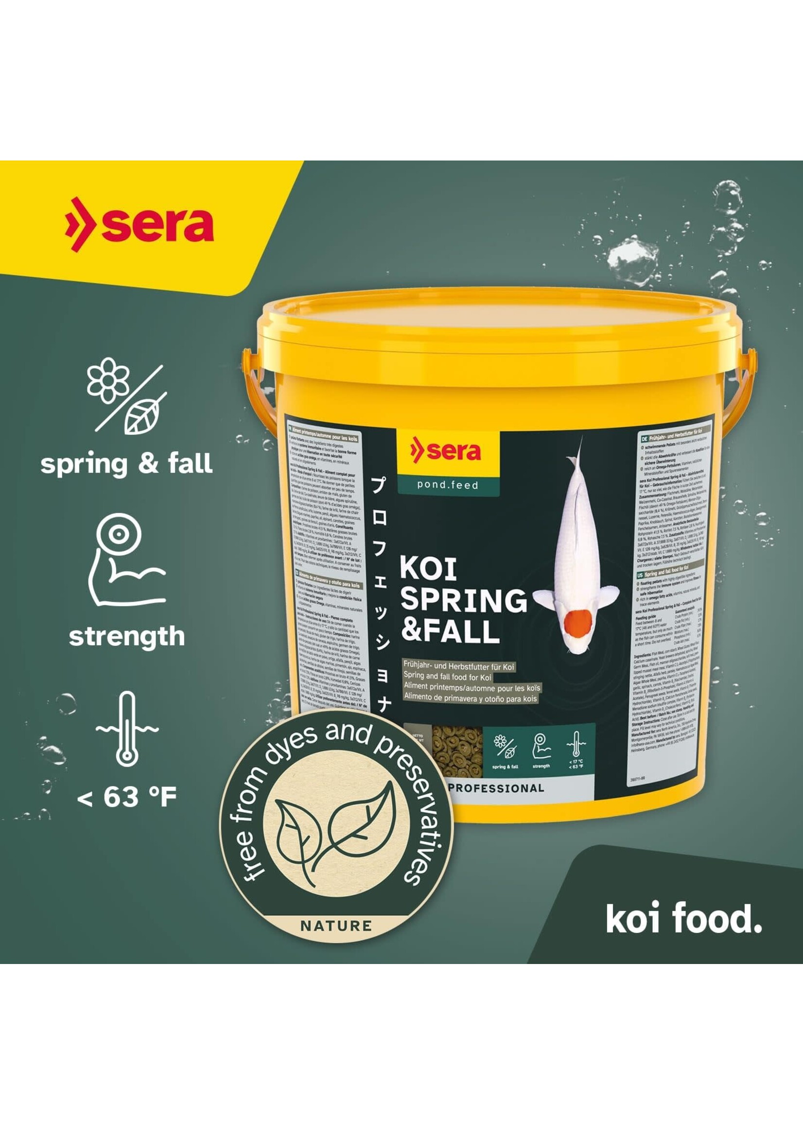 Sera SERA POND PROFESSIONAL SPRING / AUTUMN 15.4 LB