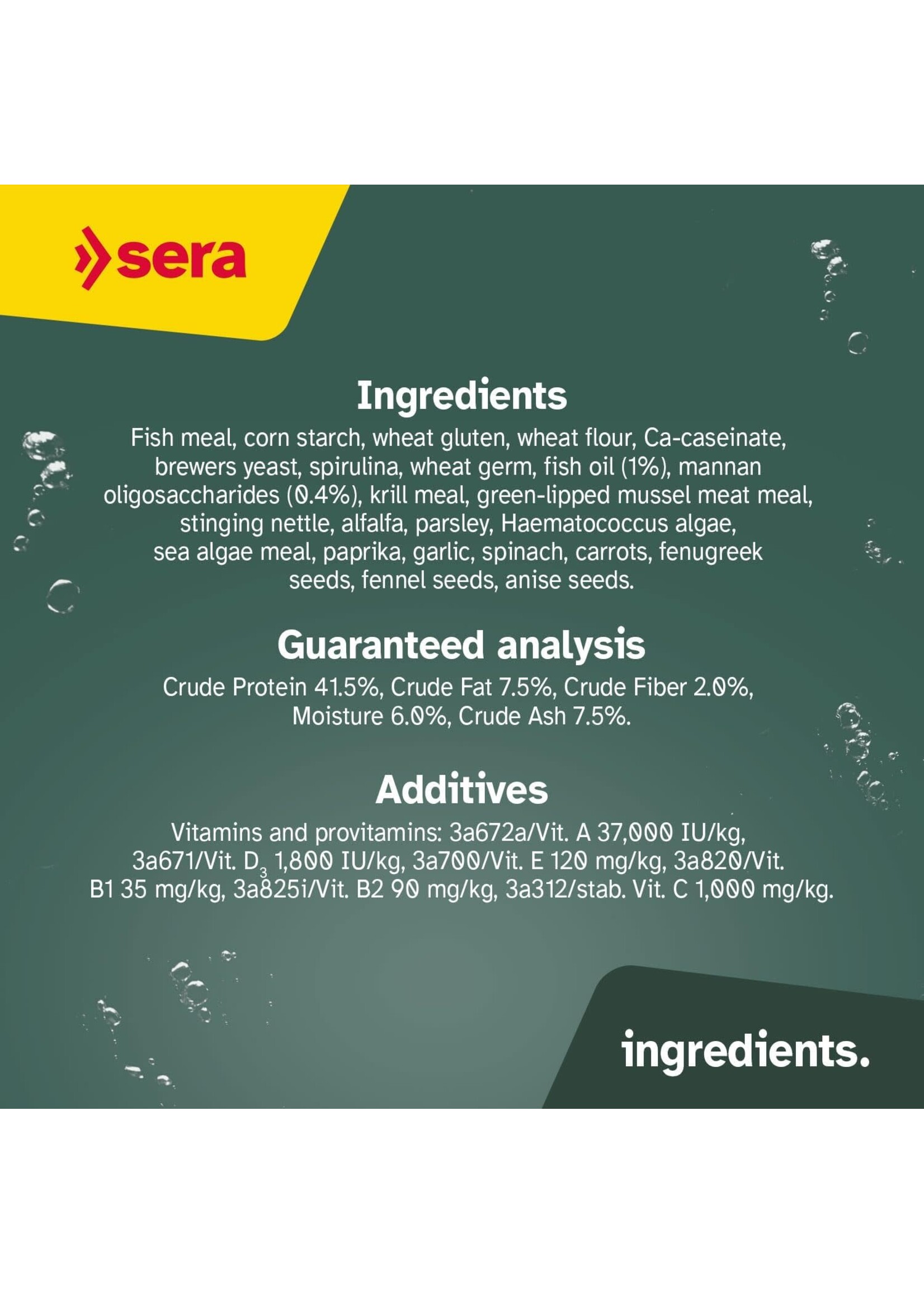 Sera POND PROFESSIONAL SPRING / AUTUMN 4.86 LB