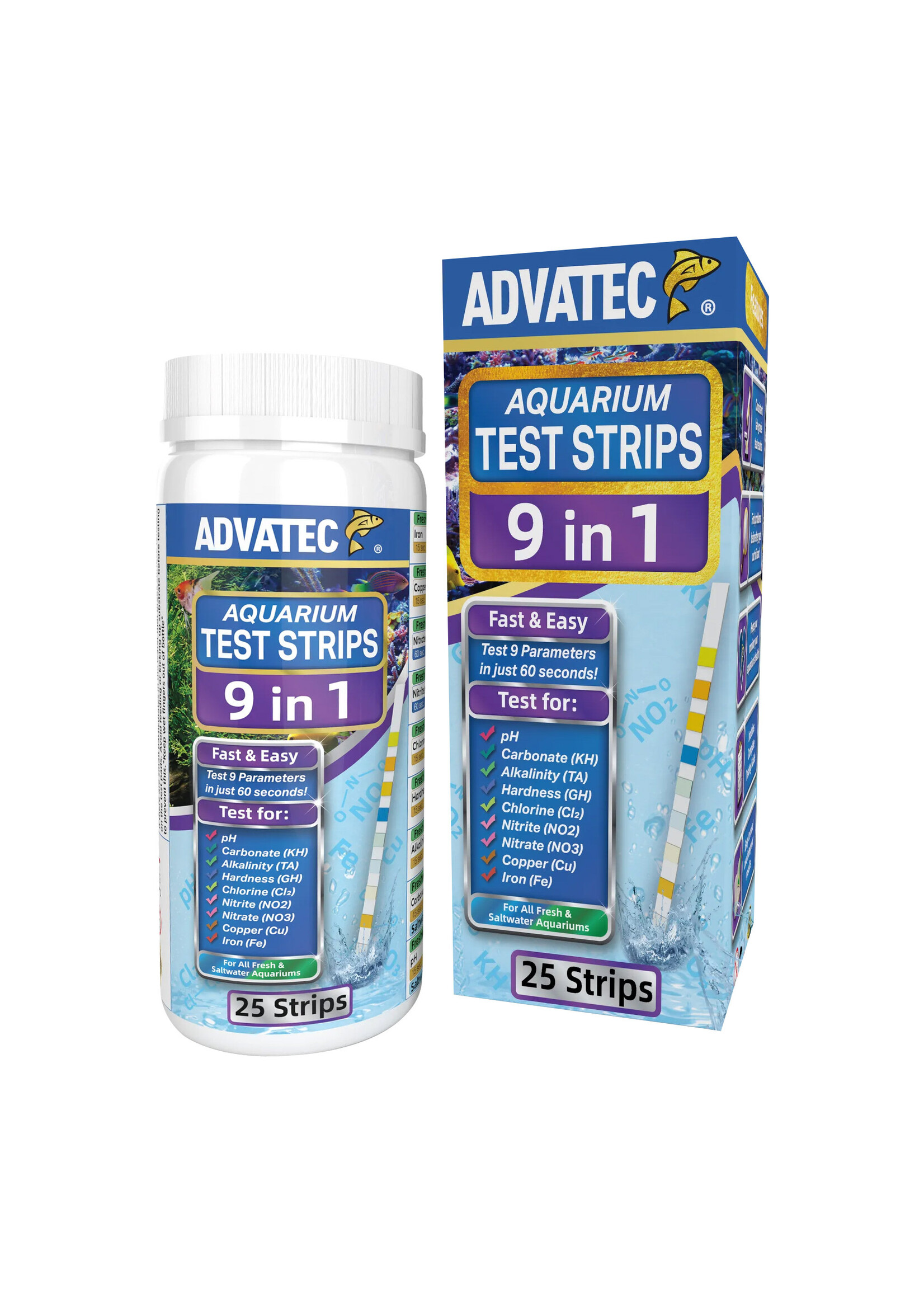 Advatec Int. TEST STRIP 9-1  25 PK