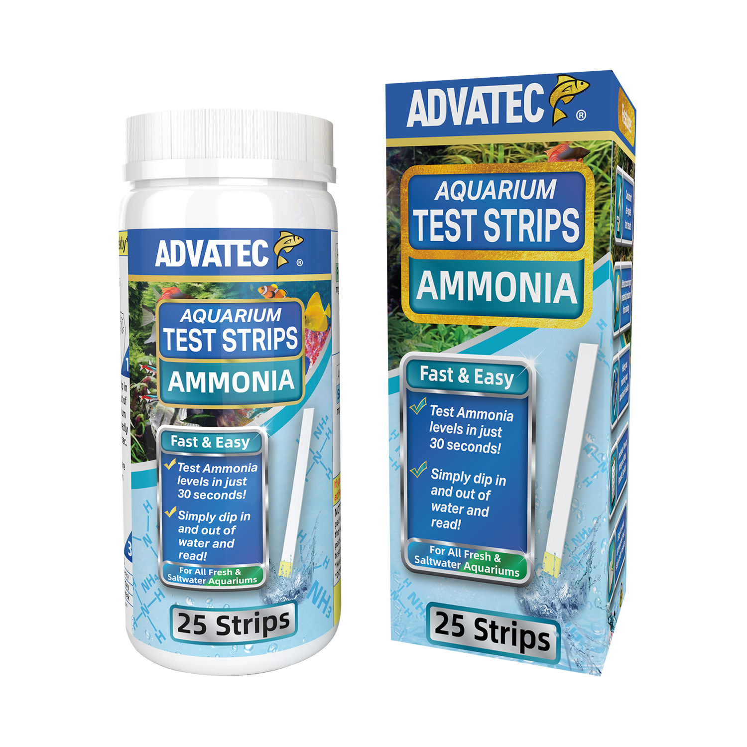TEST STRIP AMMONIA 25 PK