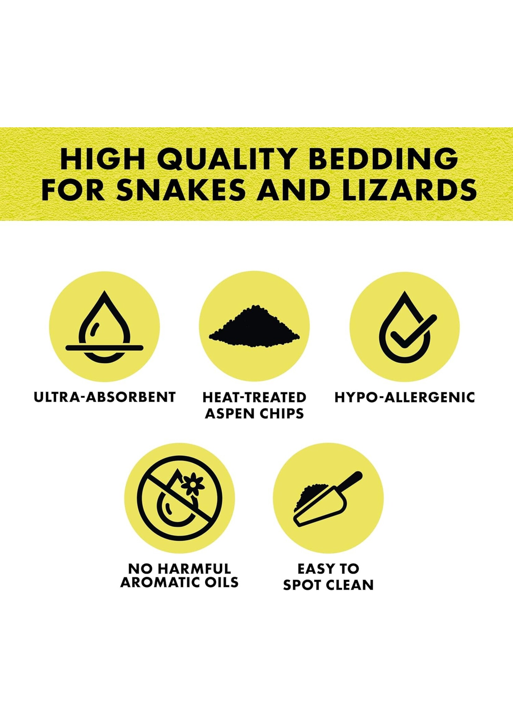 Zilla BEEDING SNAKE LIZARD LITTER 4 QT