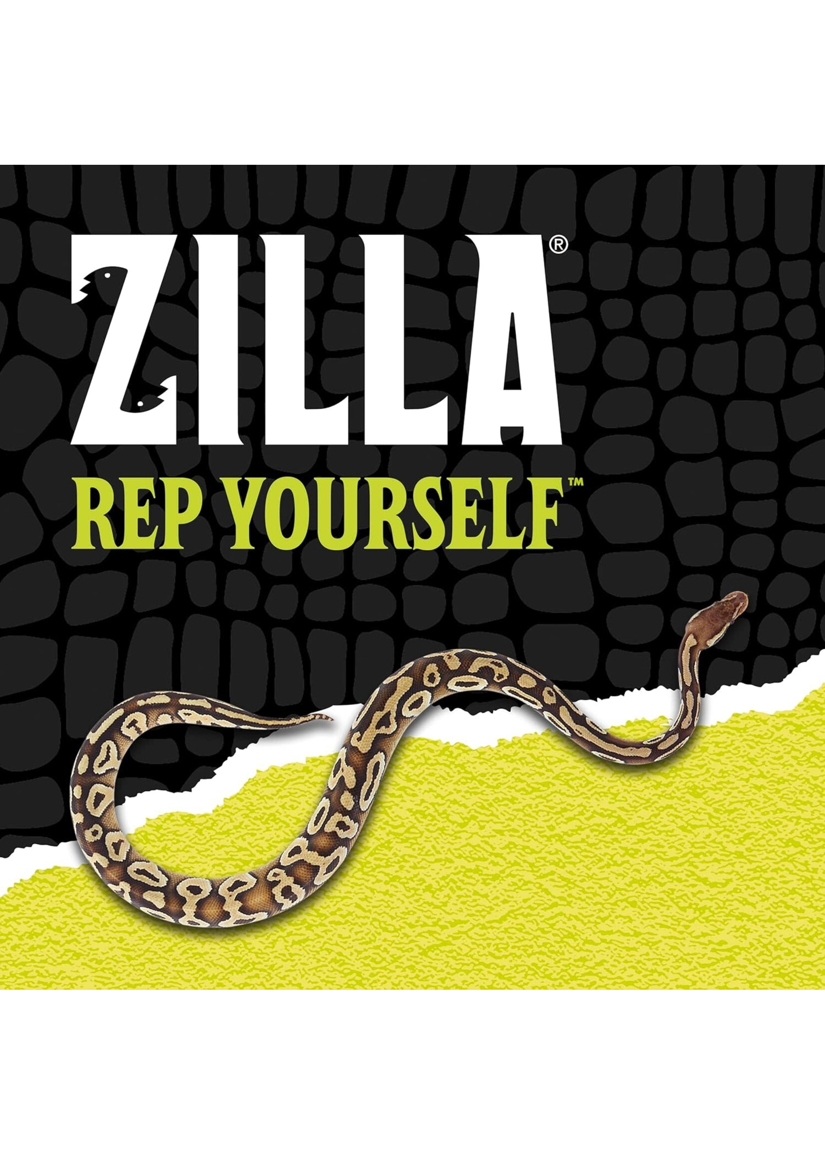 Zilla BEEDING SNAKE LIZARD LITTER 4 QT