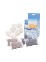 Innovative Marine NUVO AQUARIUM PURITYPACK MIDSIZE 2 CARBON, 2 FIBERBALL, 2 GFO