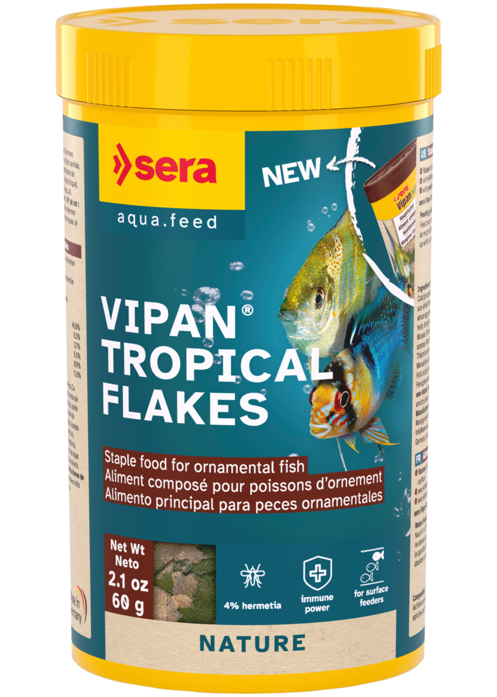 Sera SERA VIPAN TROPICAL FLAKES 2.1 OZ