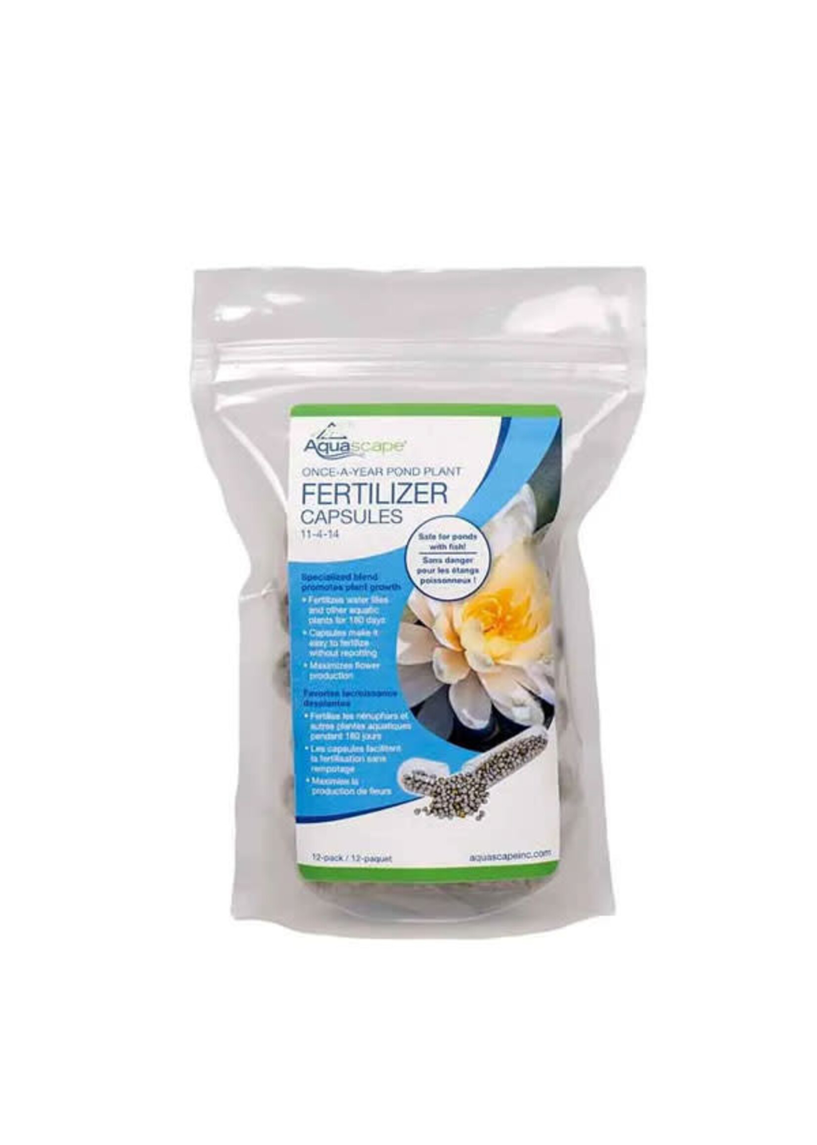 Aquascape ONCE A YEAR POND PLANT FERTILIZER CAPSULE 12 PK