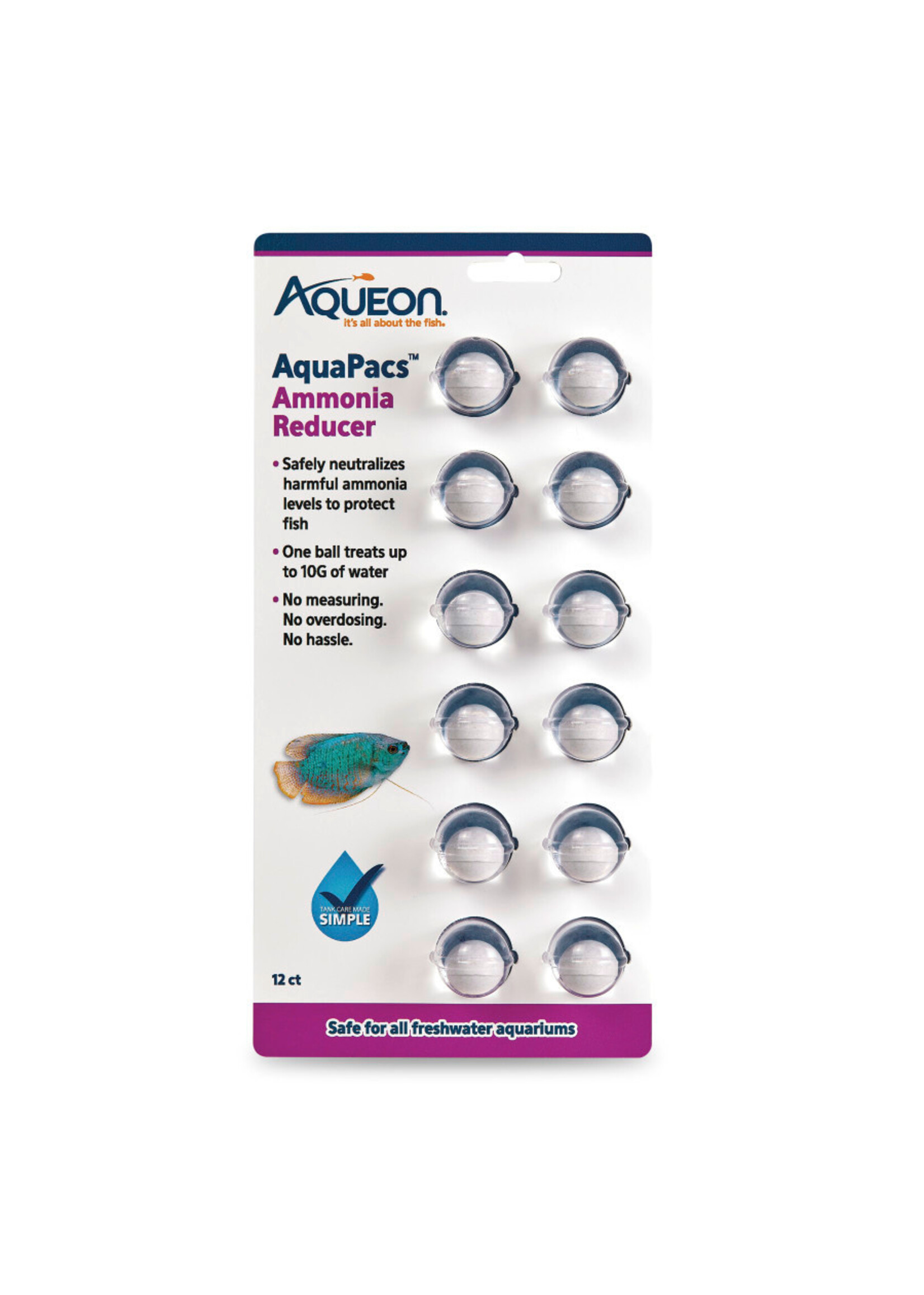 Aqueon AQUAPACS AMMONIA REDUCER 12 CT