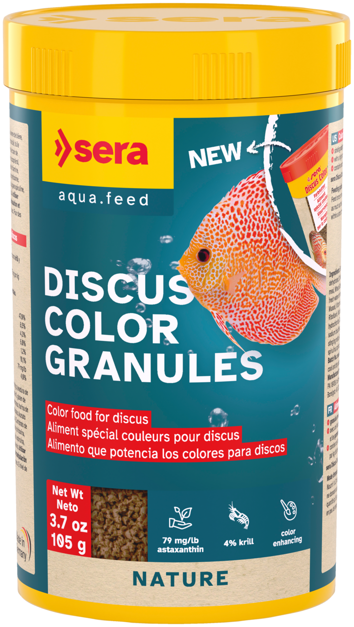 SERA DISCUS COLOR NATURE 250 ML