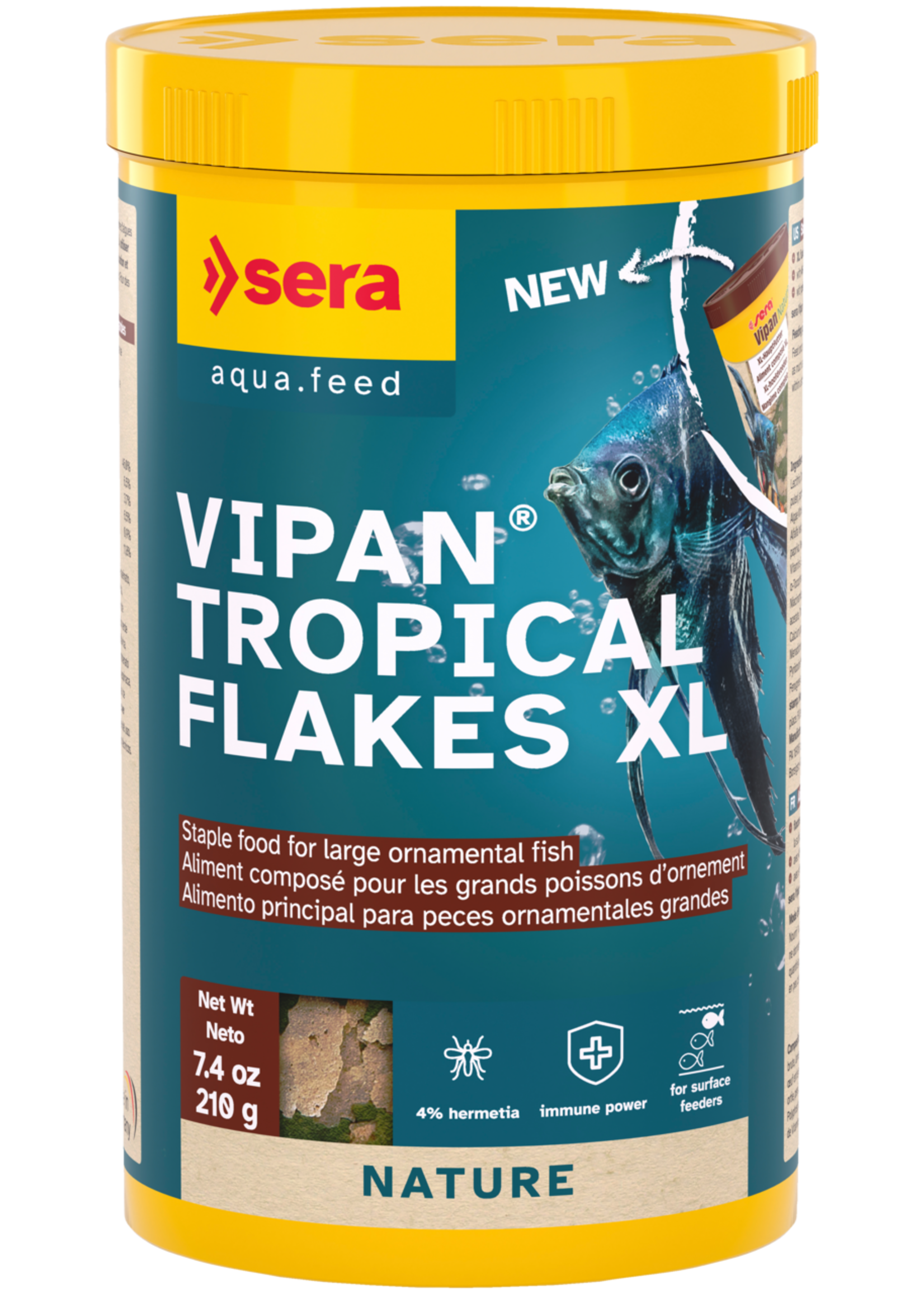 Sera VIPAN TROPICAL FLAKES XL 210 G