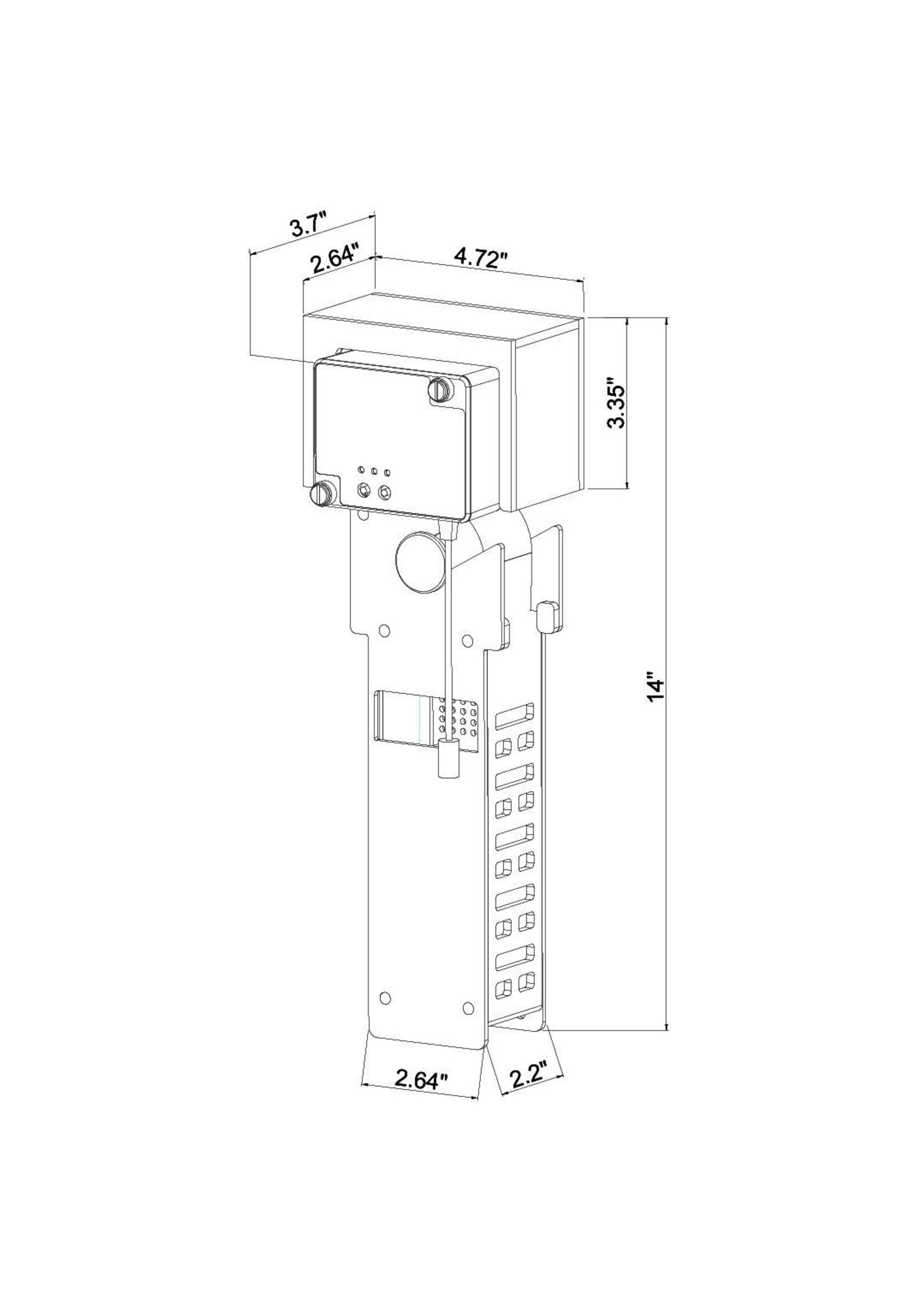 Innovative Marine NUVO ROLLER PRO 2 AUTOMATED FLEECE AIO FILTER (DESKTOP)