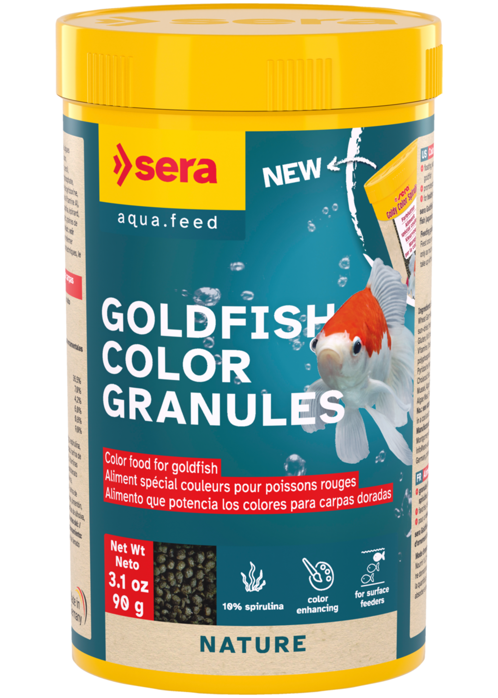 Sera SERA GOLDFISH COLOR GRANULES 3.1 OZ