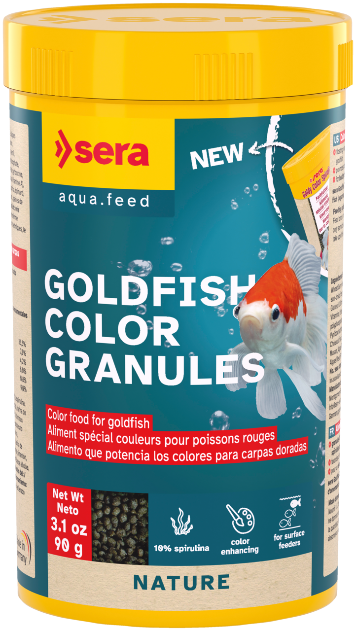 SERA GOLDFISH COLOR GRANULES 3.1 OZ