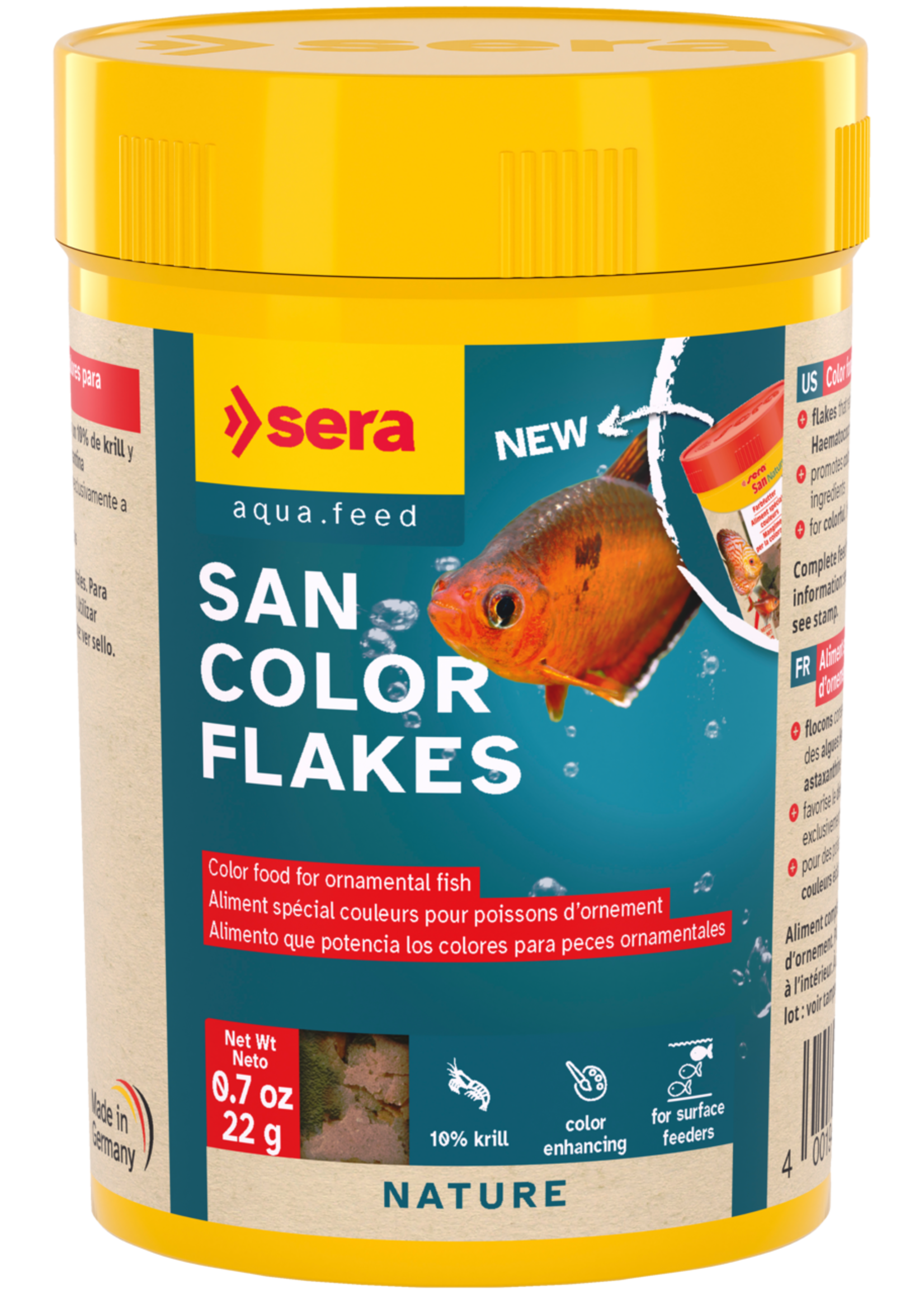Sera SERA SAN COLOR FLAKES  0.7 OZ