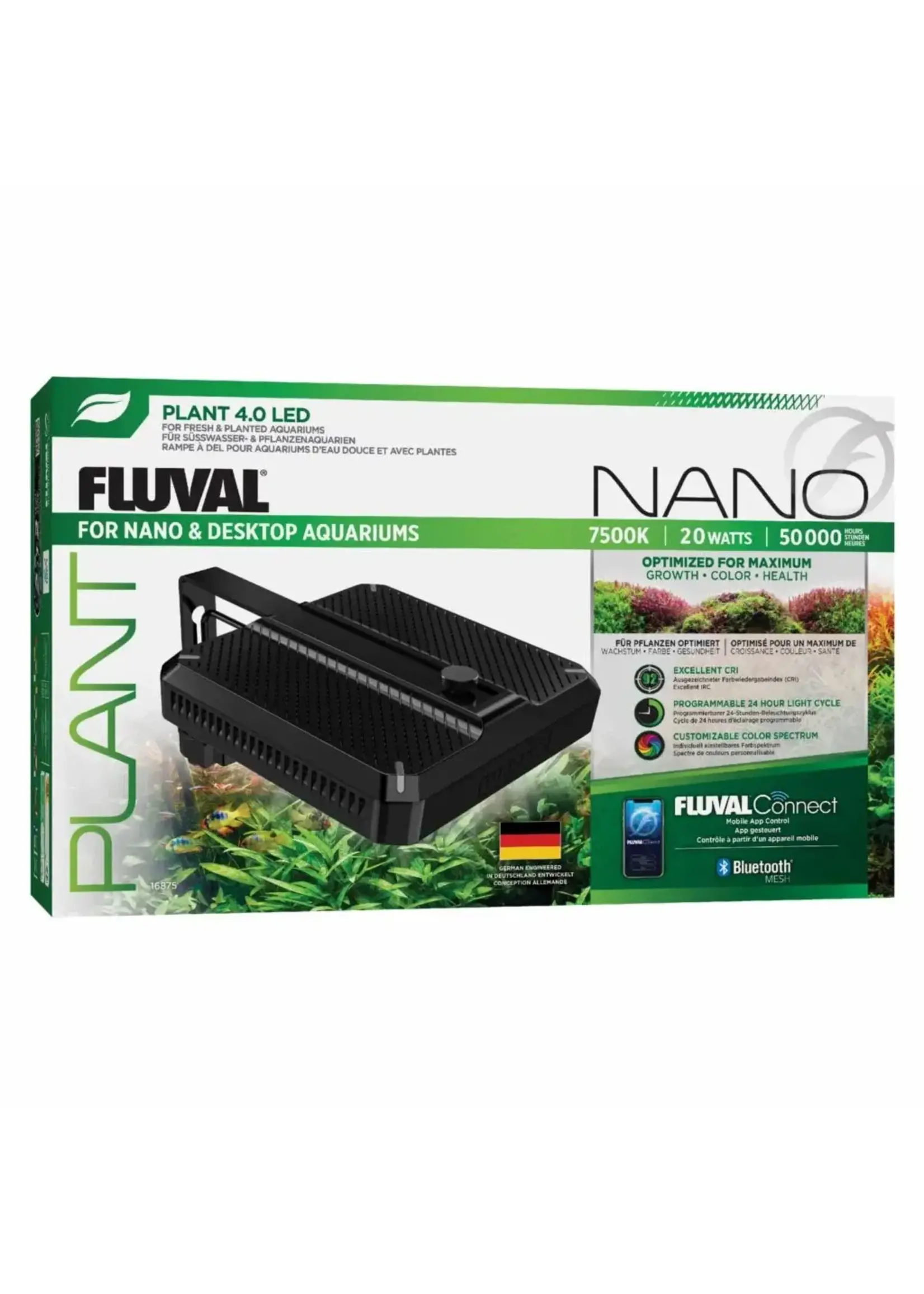 み*ど様 FLUVAL NANO PLANT LED 7500K 1000lm Plant 3.0 Nano - Fluval USA