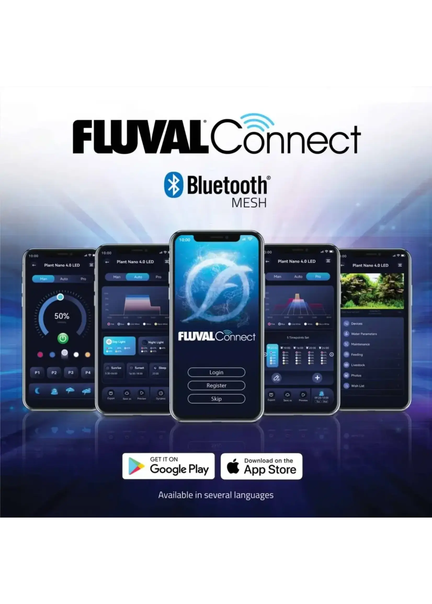 Fluval NANO PLANT 4.0 LED WITH BLUETOOTH 20 W