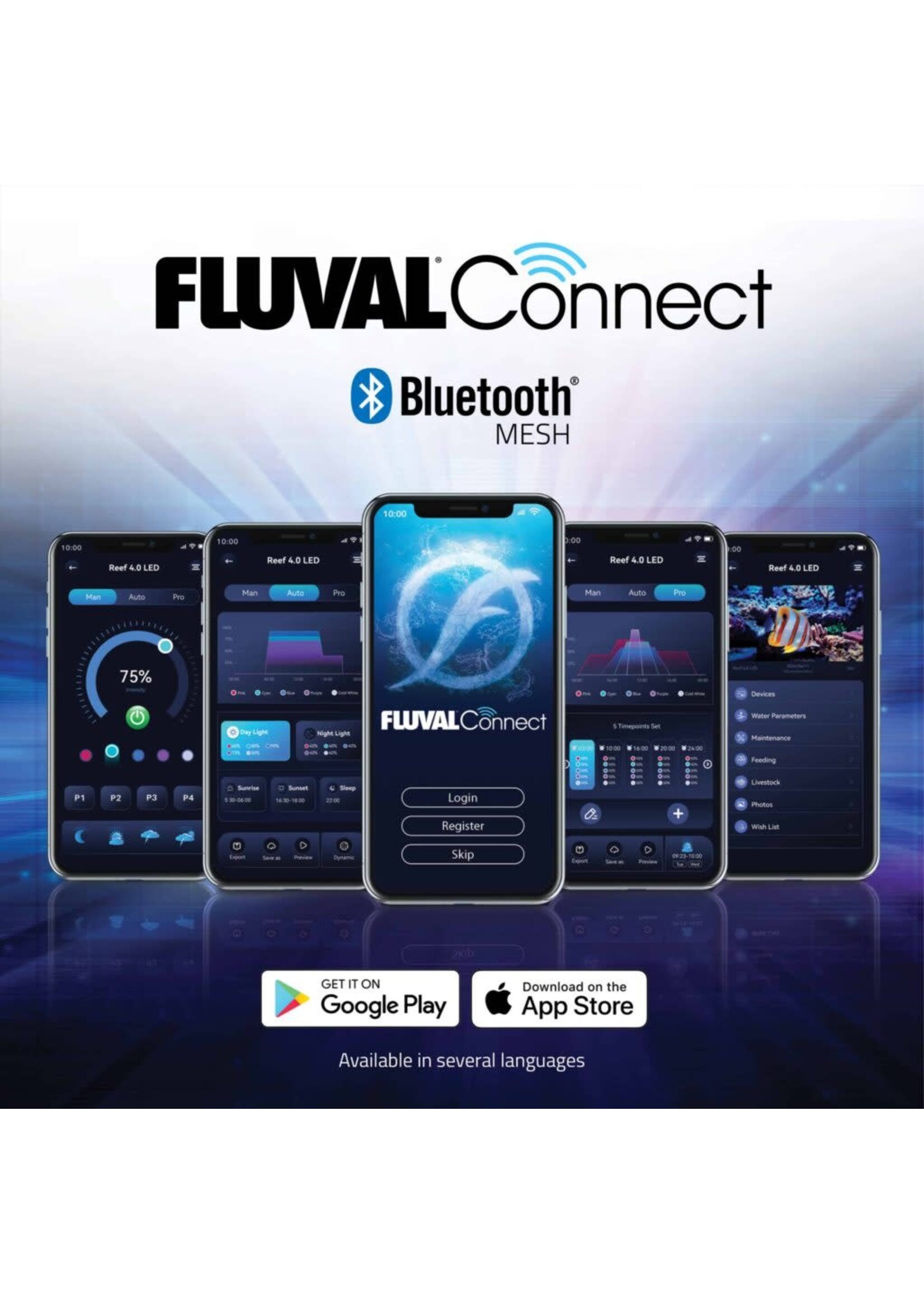 Fluval REEF 4.0 LED 22W 15-24"