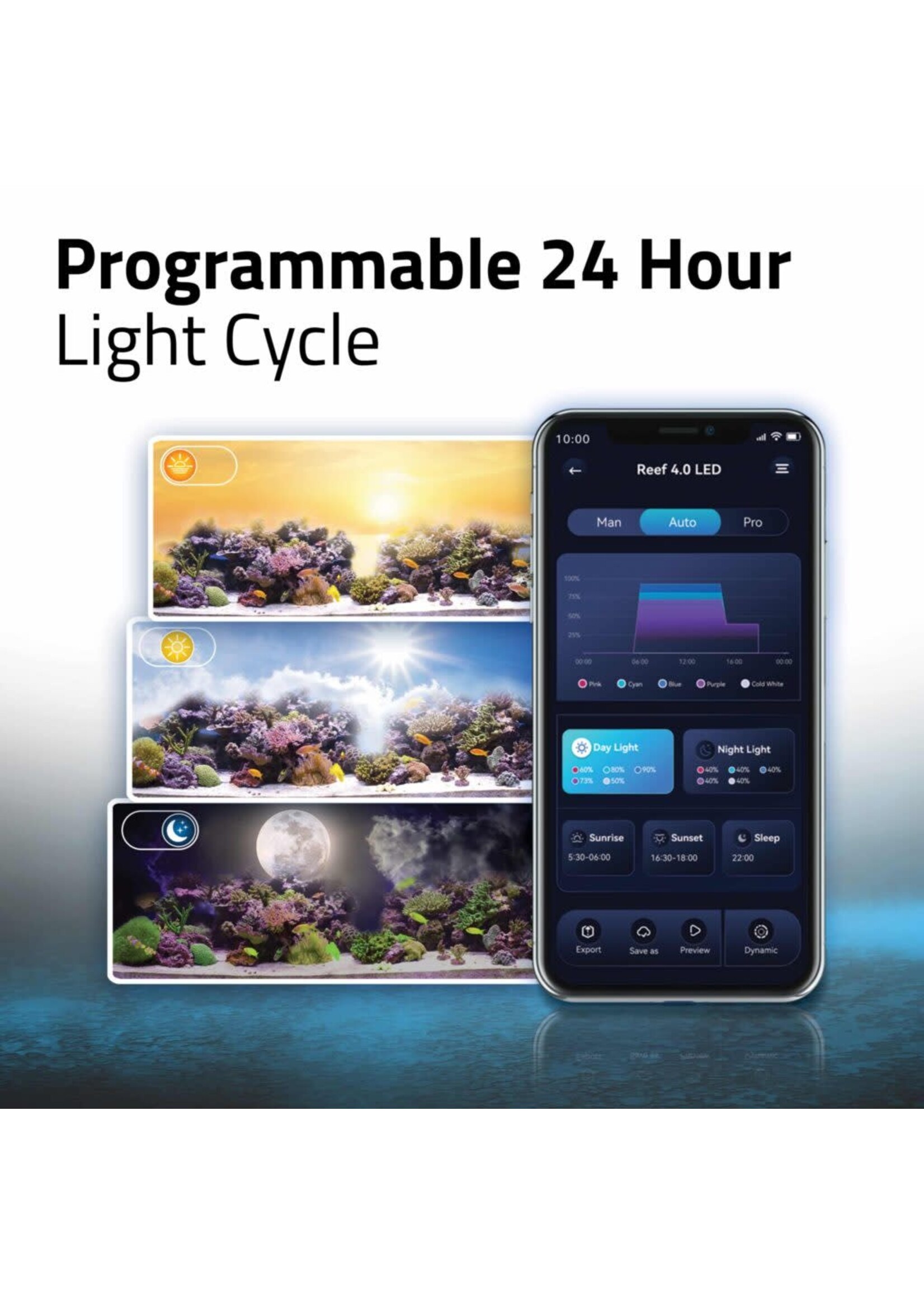 Fluval REEF 4.0 LED 22W 15-24"